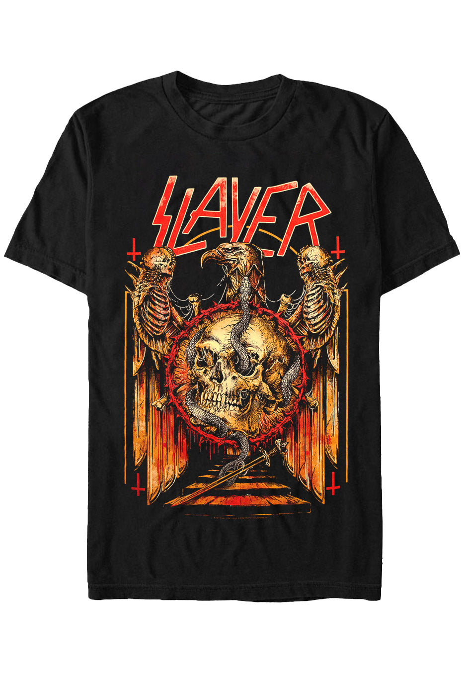 Slayer Eagle Serpent T Shirt