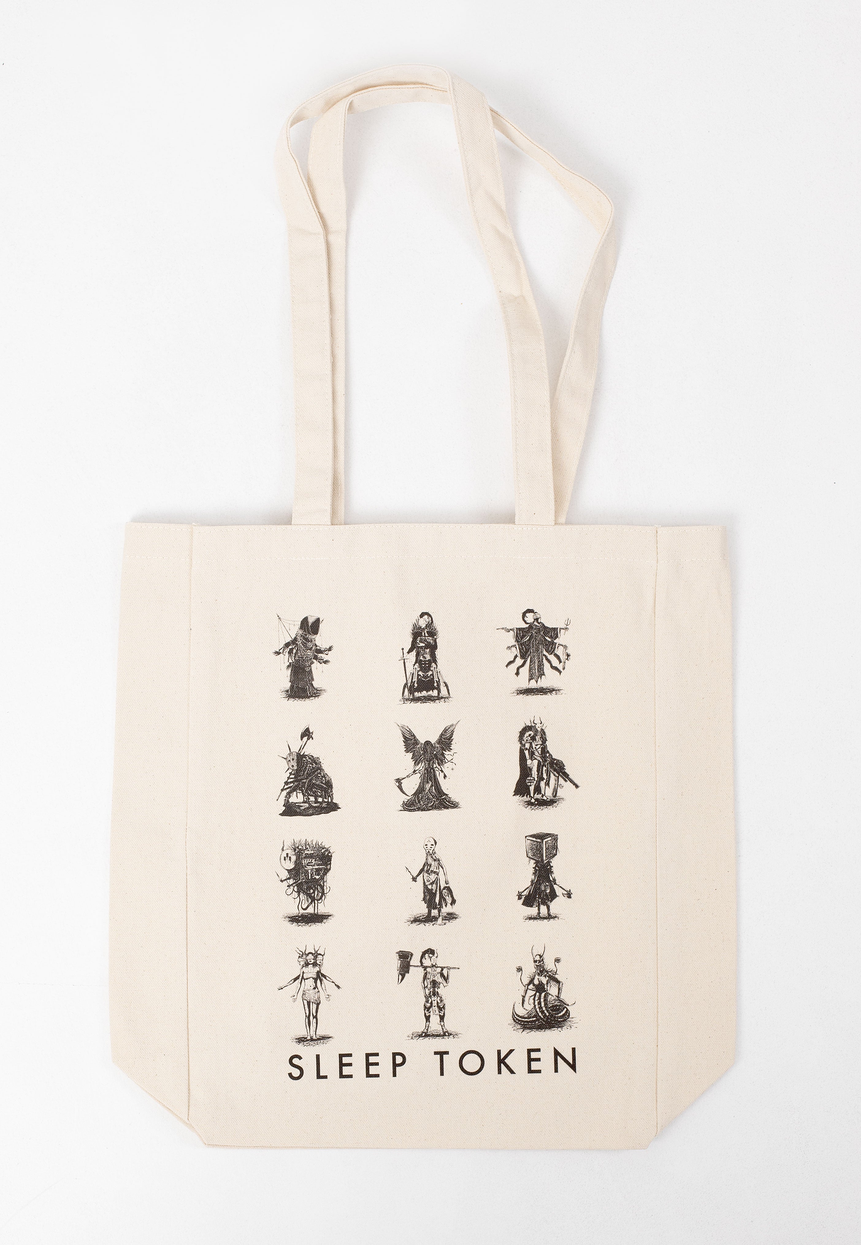 Sleep Token - Characters Natural - Tote Bag | Neutral-Image