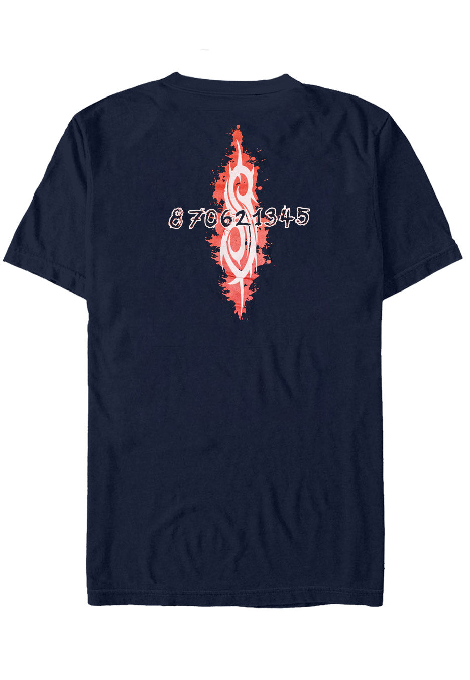 Slipknot - 20th Anniversary Red Jump Suits Navy - T-Shirt