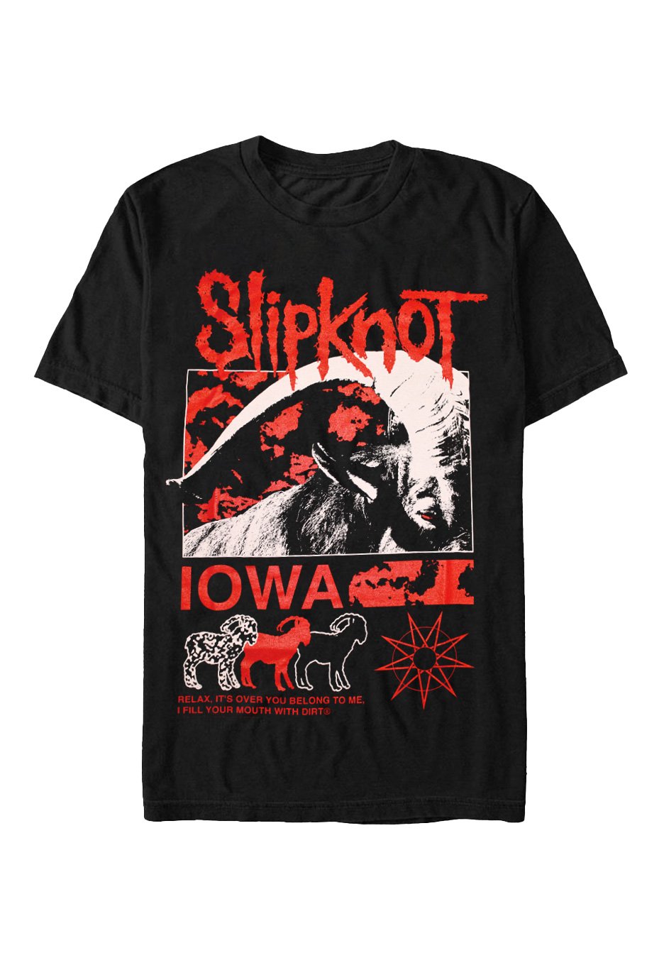 Slipknot goat shirt sales