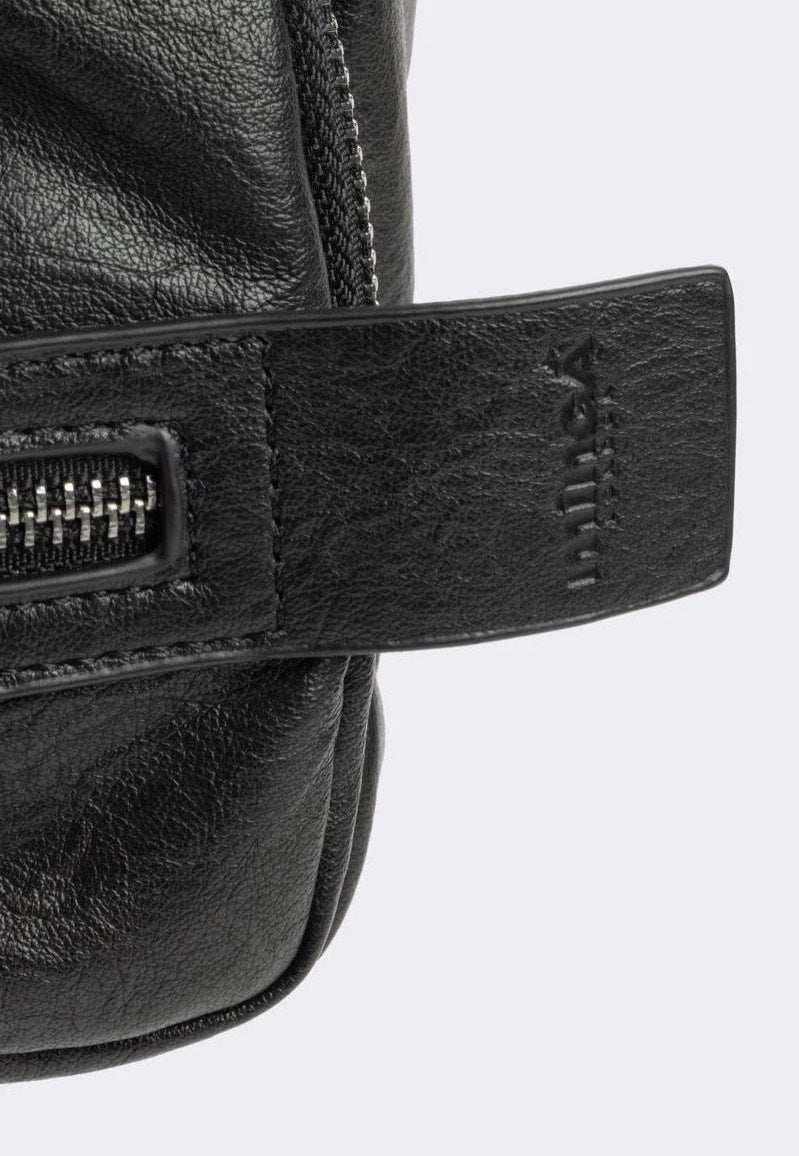 Minga London - Soot Vegan Shoulder Black - Bag | Women-Image