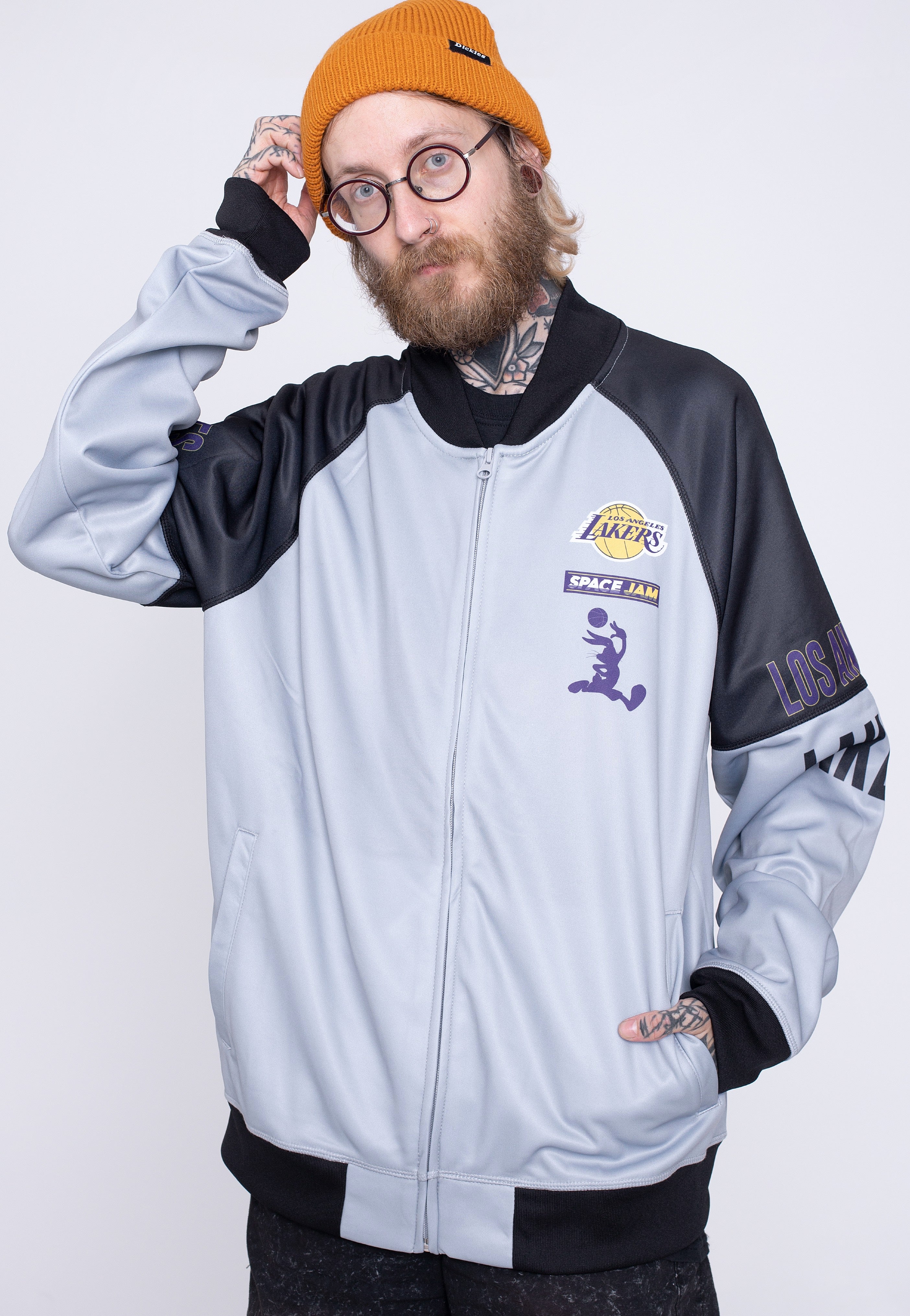 Space Jam - LA Lakers Team Game Changer Blue - Track Jacket | Men-Image