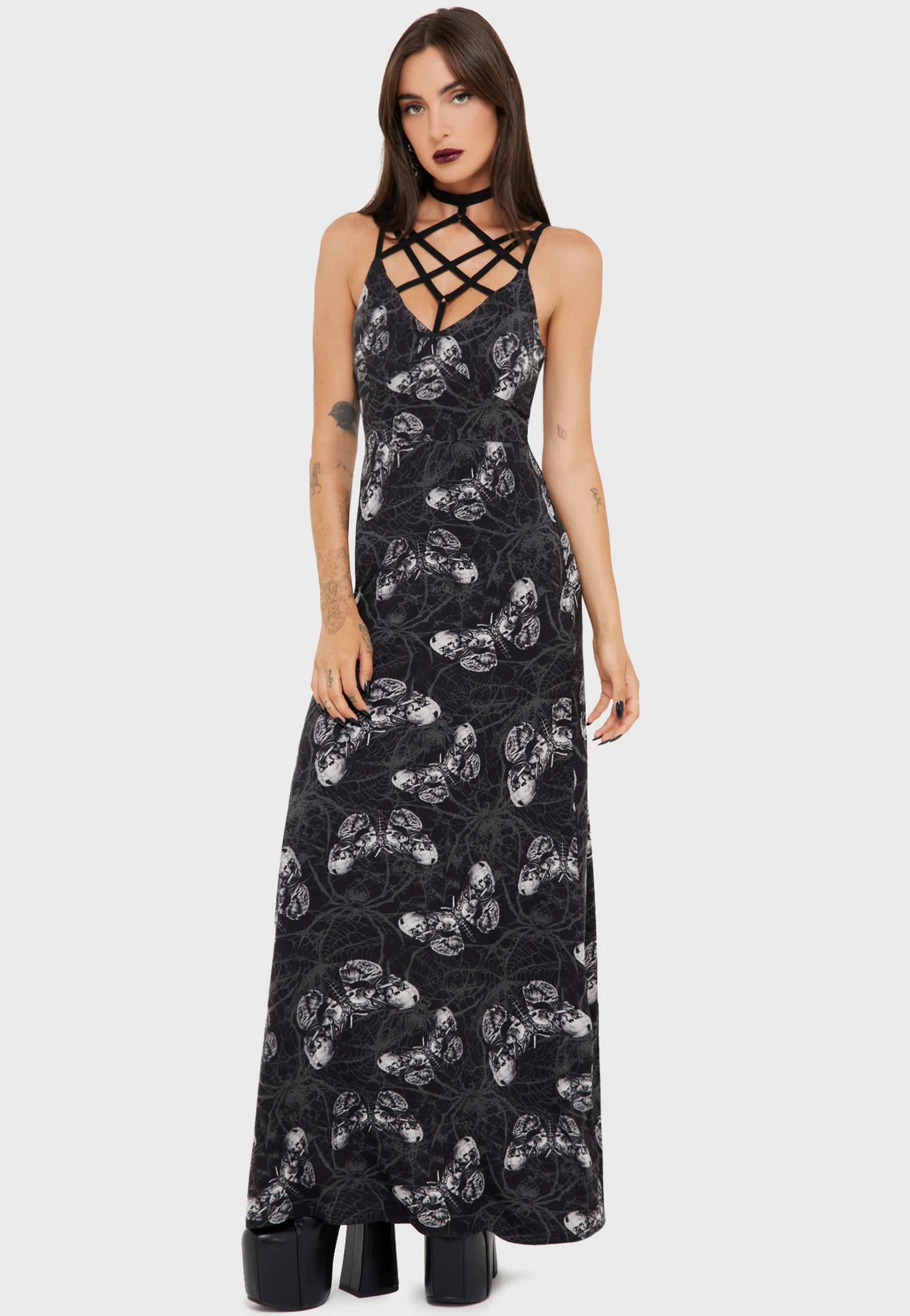 Killstar x Alchemy England - Spidrasica's Web - Dress | Women-Image