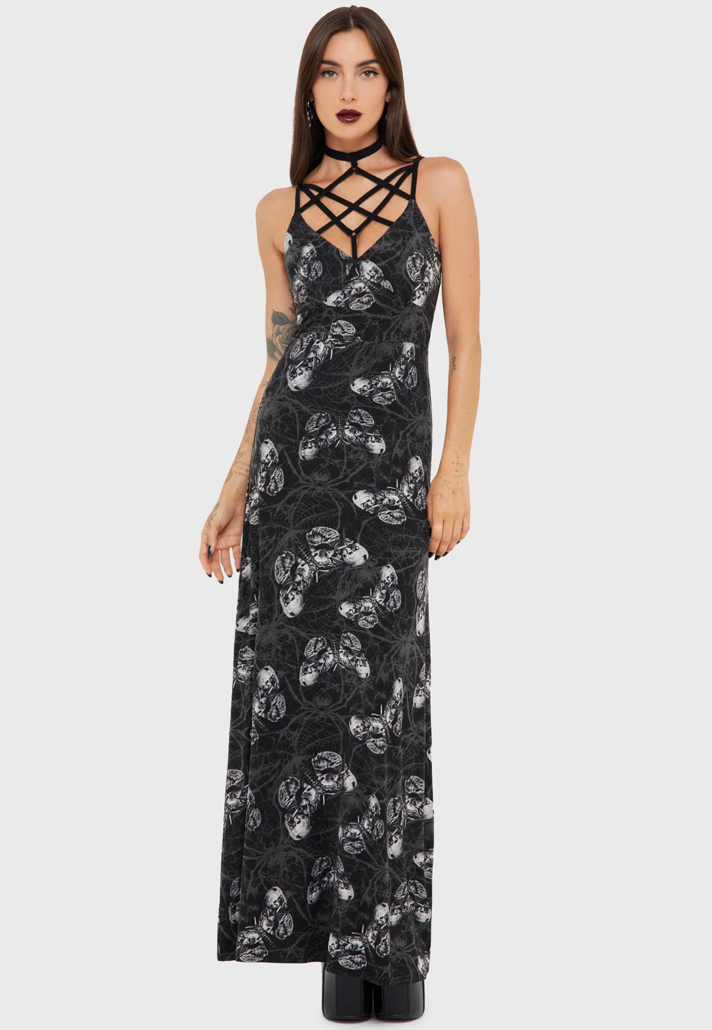 Killstar x Alchemy England - Spidrasica's Web - Dress | Women-Image