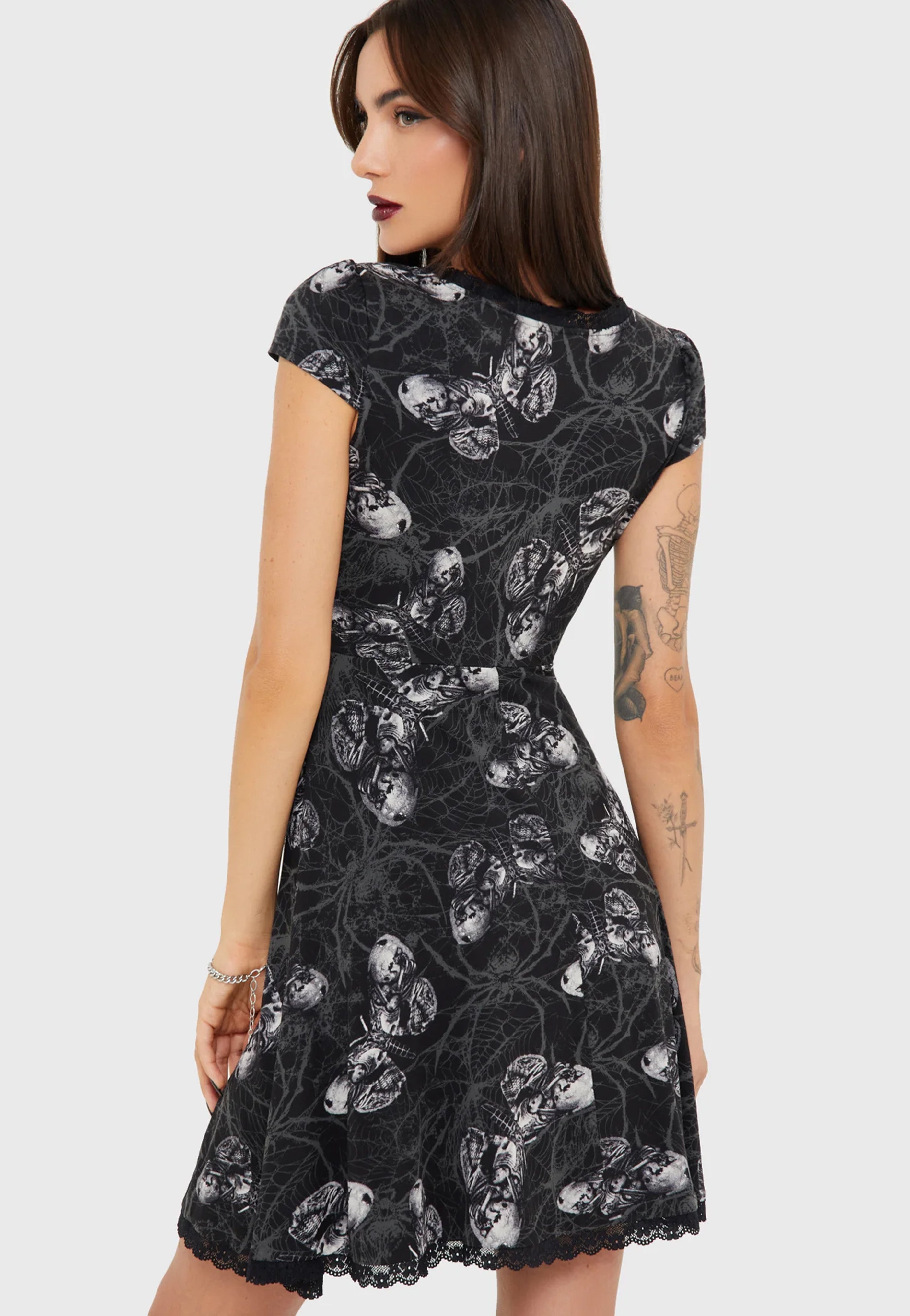 Killstar x Alchemy England - Spidrasica's Web Mini - Dress | Women-Image