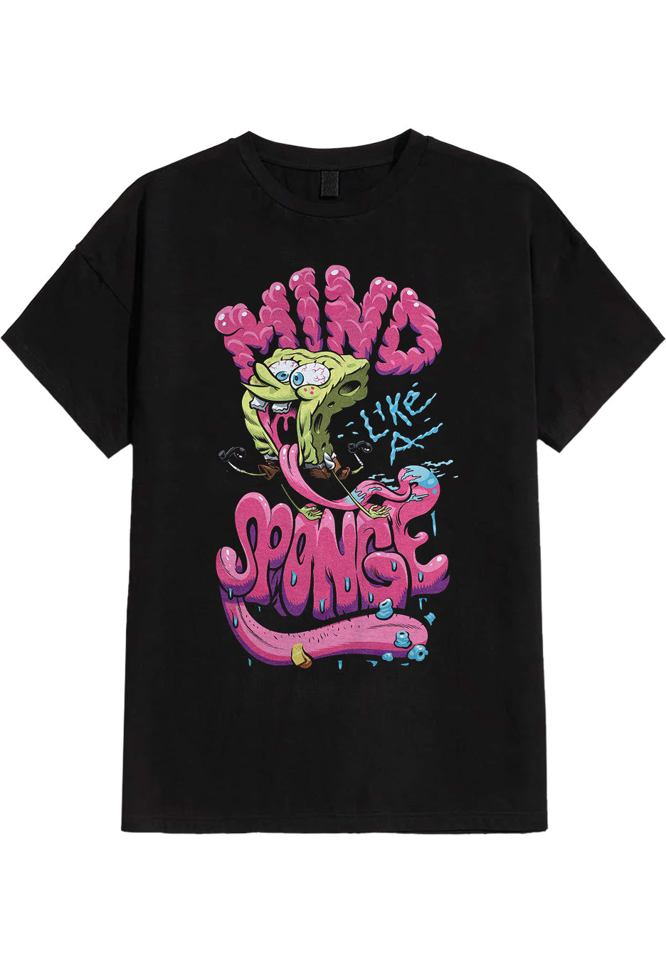 SpongeBob SquarePants - Mind Sponge - T-Shirt | Neutral-Image