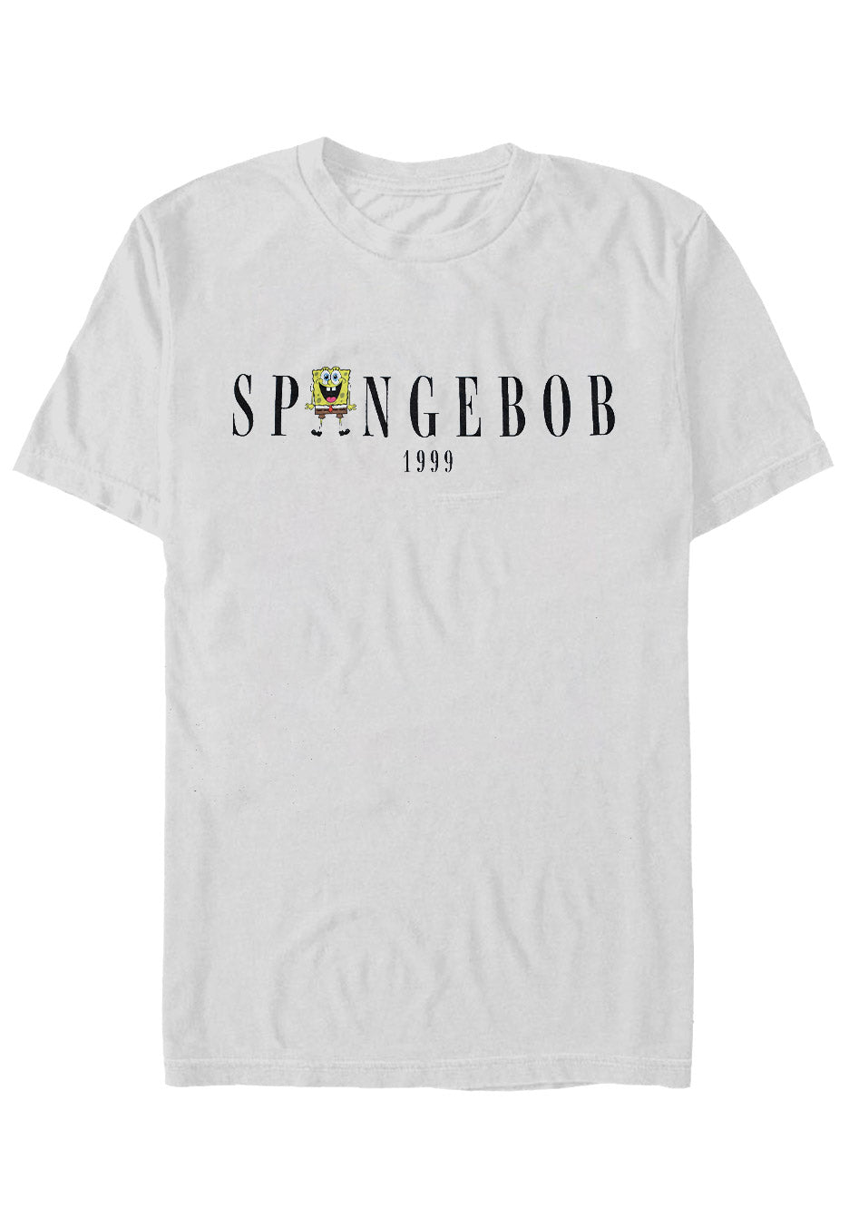 SpongeBob SquarePants - Name Heather Grey - T-Shirt | Neutral-Image