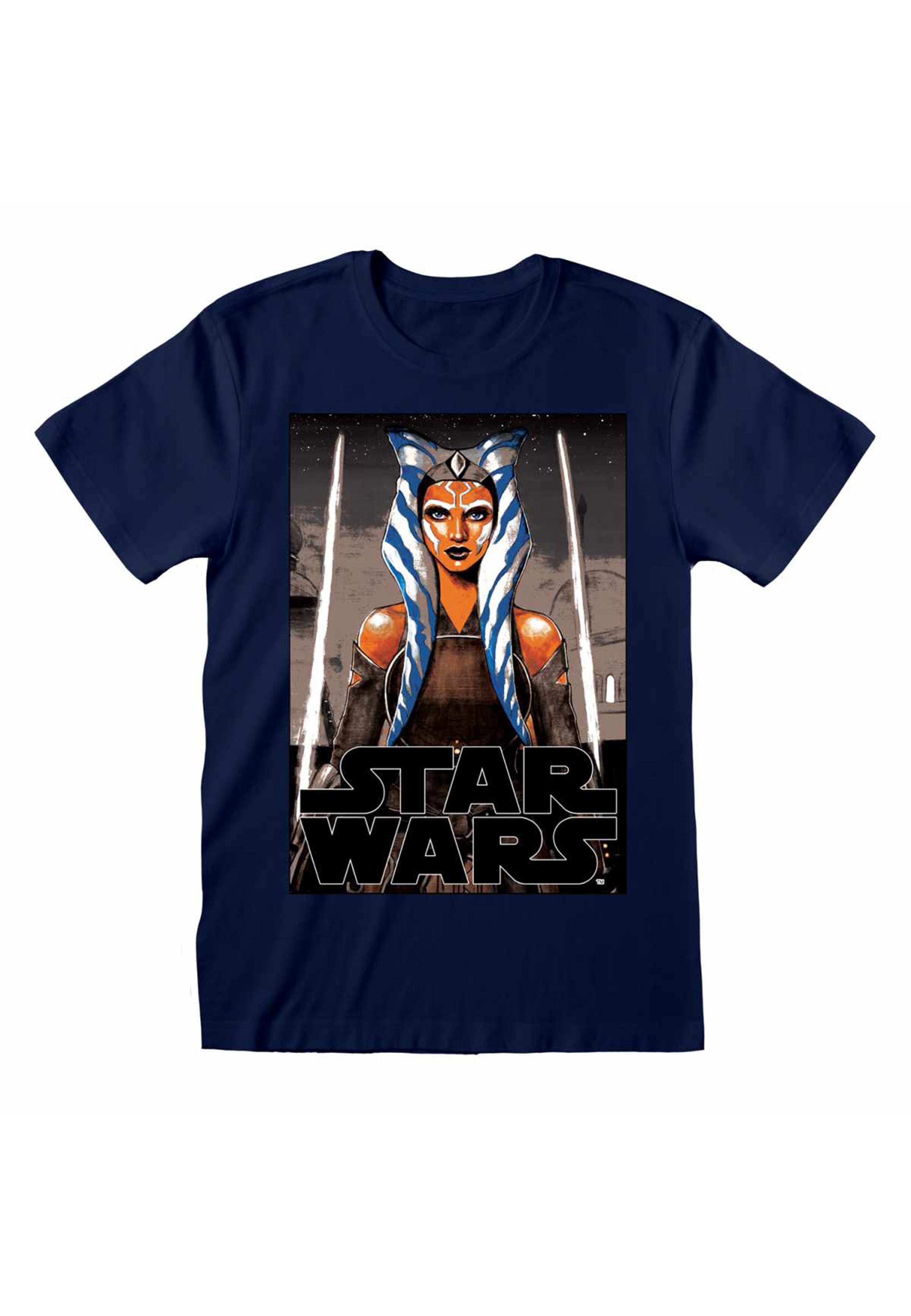 Star Wars - Ahsoka White Blades Navy - T-Shirt | Neutral-Image