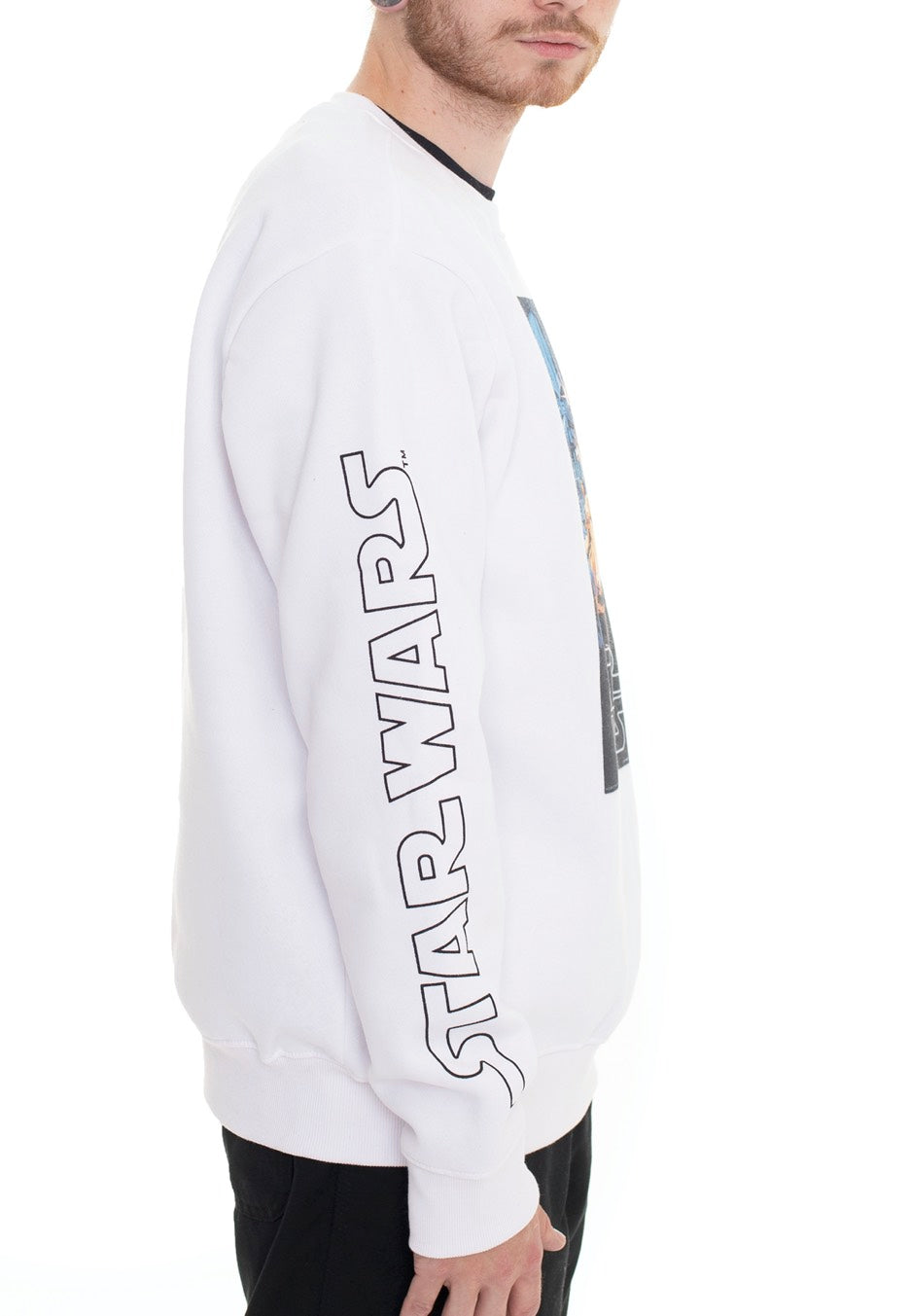 Star Wars - Vintage Poster White - Sweater | Men-Image