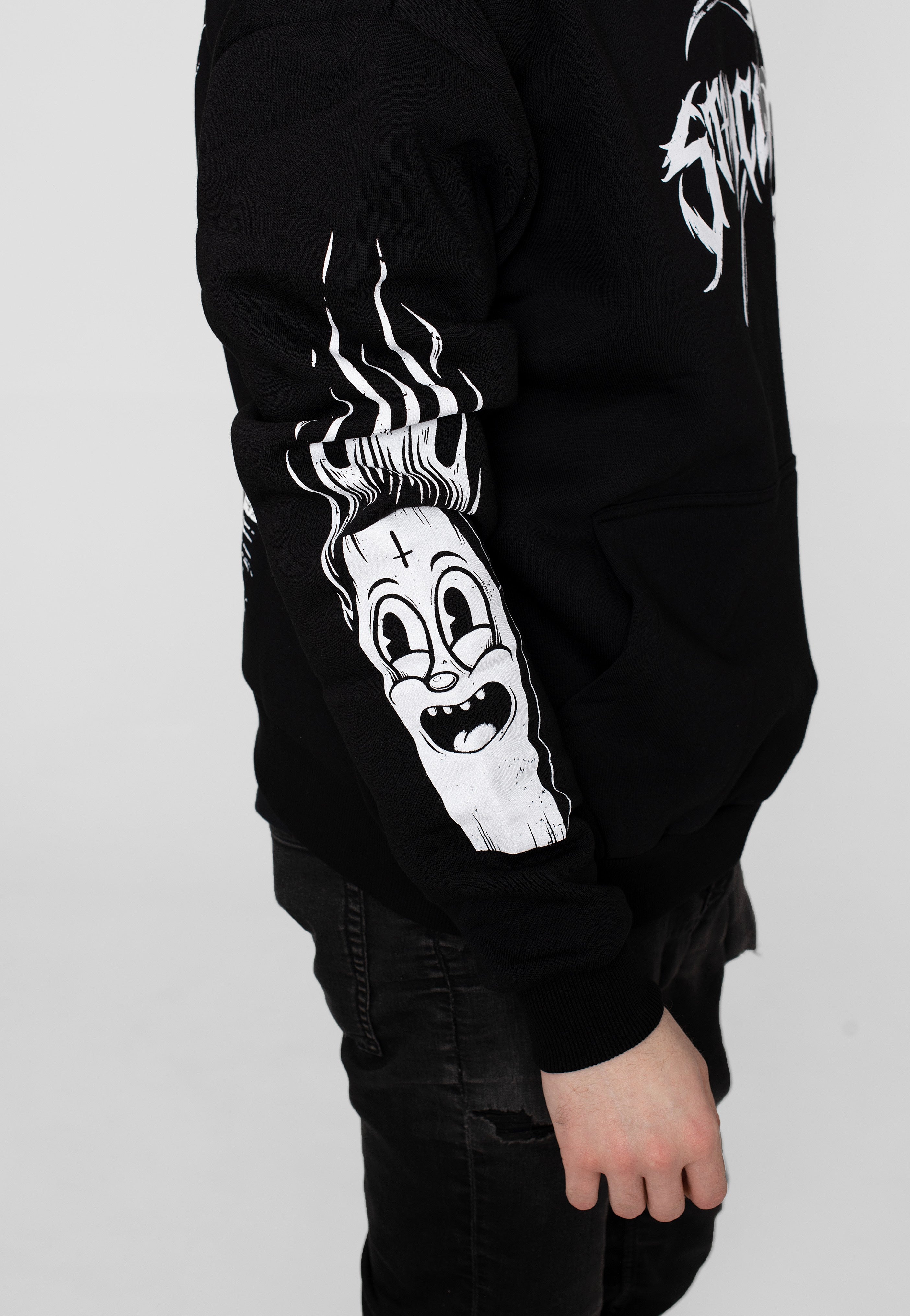 Stay Cold Apparel - Be Mine Oversized Black - Hoodie | Men-Image