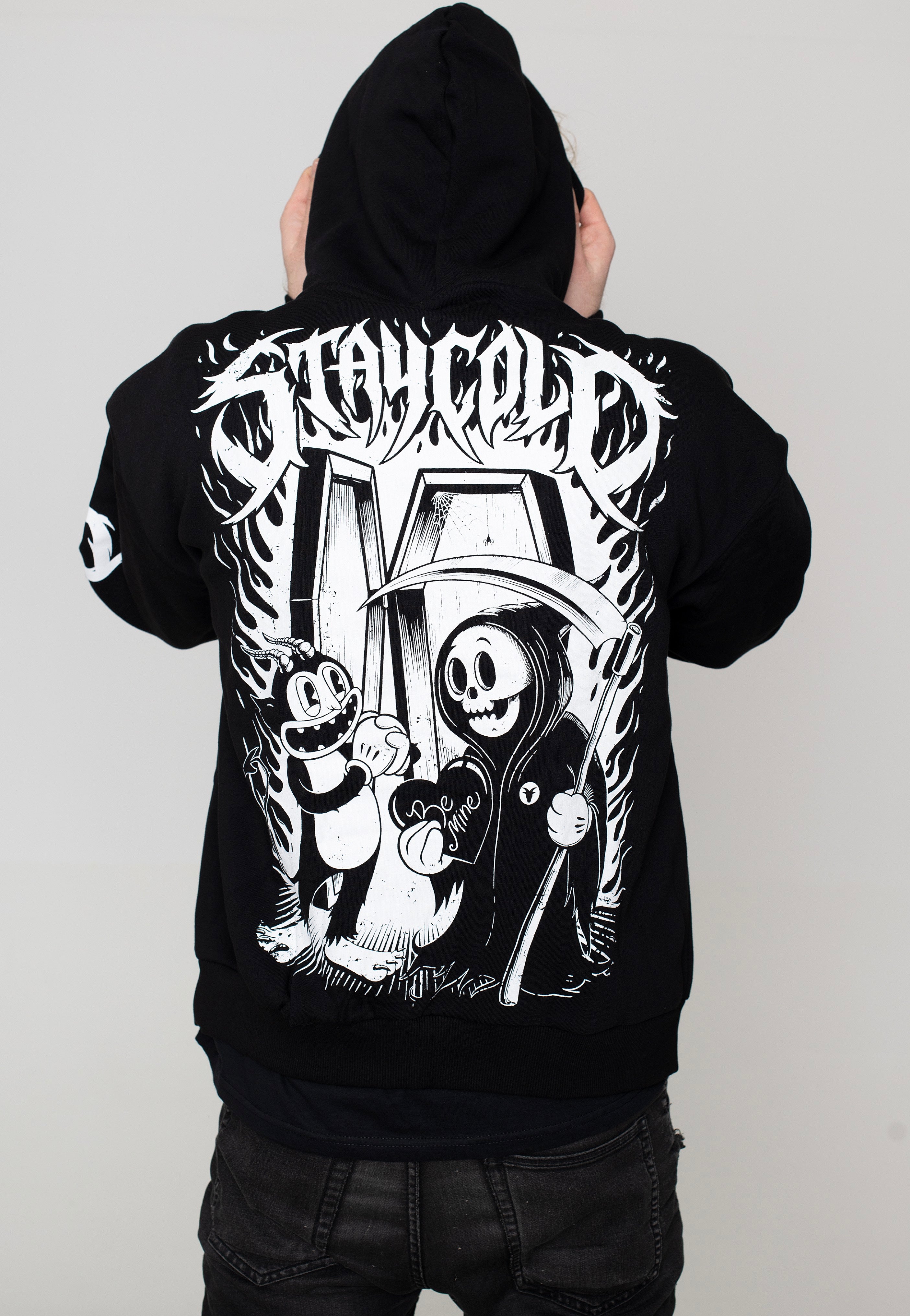 Stay Cold Apparel - Be Mine Oversized Black - Hoodie | Men-Image