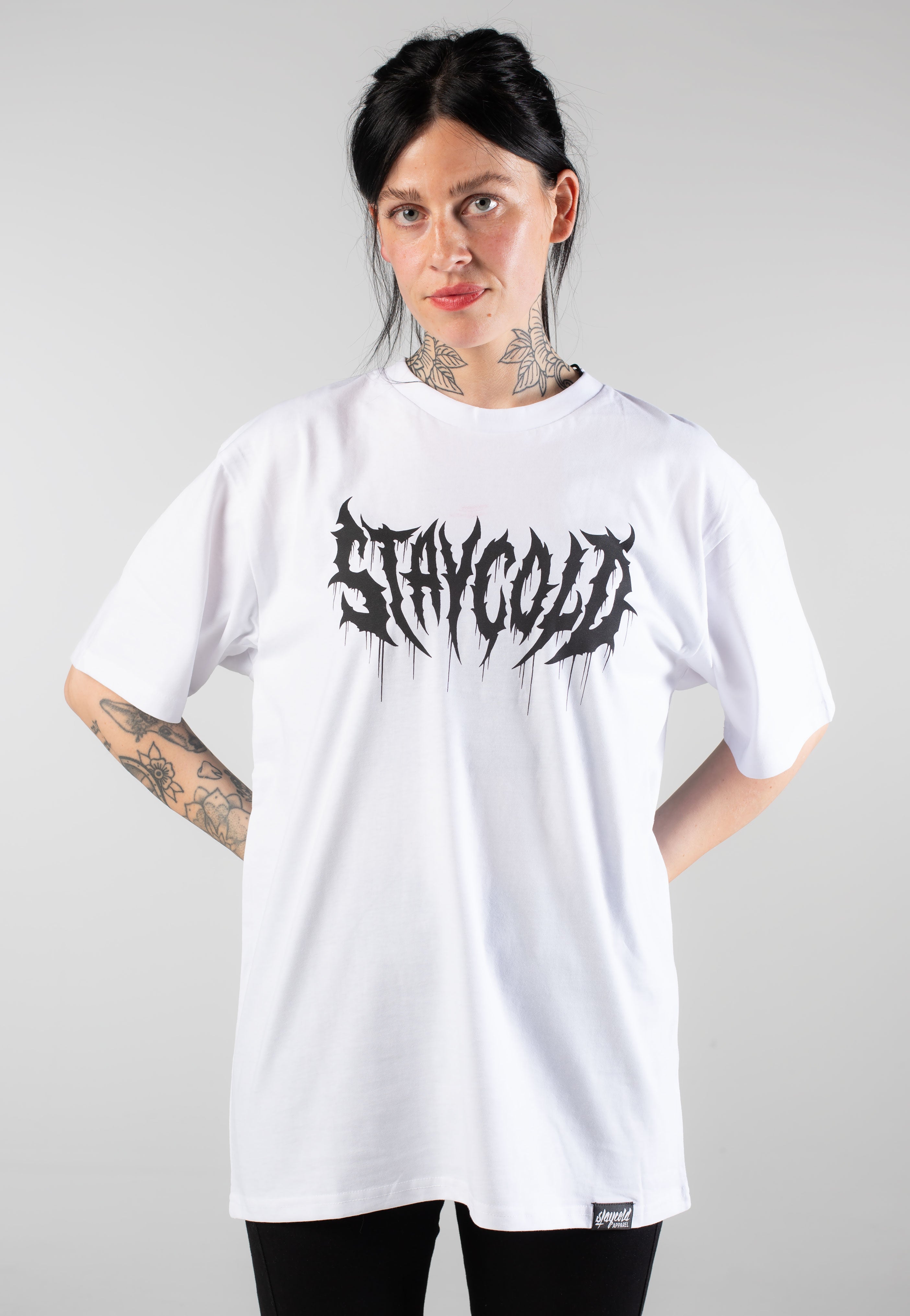 Stay Cold Apparel - Graveyard BBQ White - T-Shirt | Neutral-Image