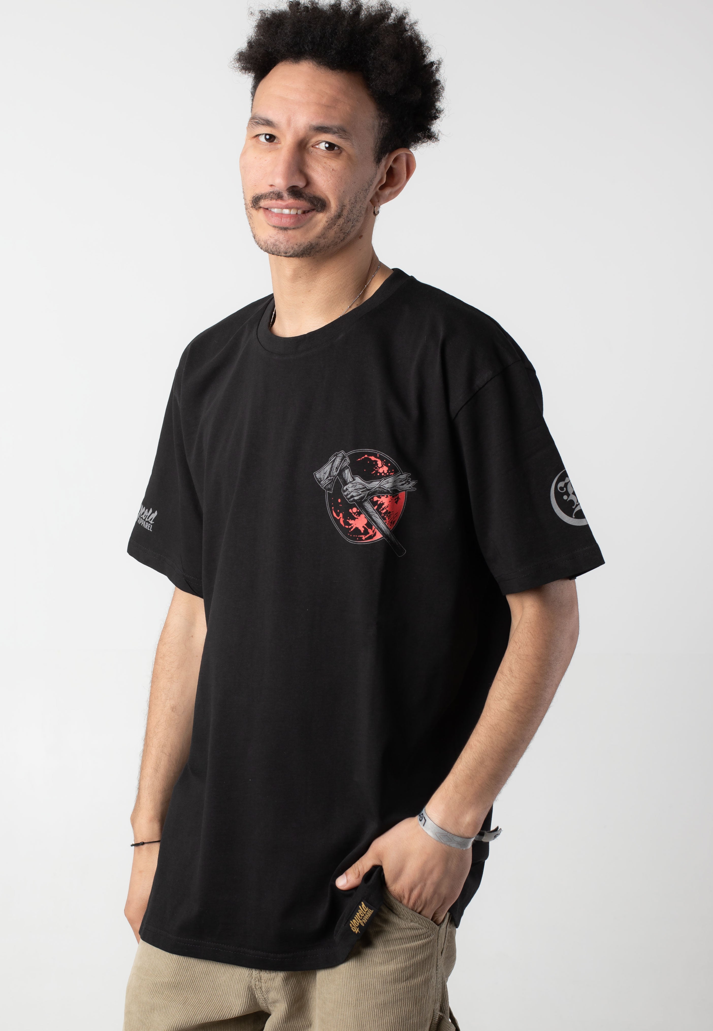 Stay Cold Apparel - In The Woods Black - T-Shirt | Neutral-Image