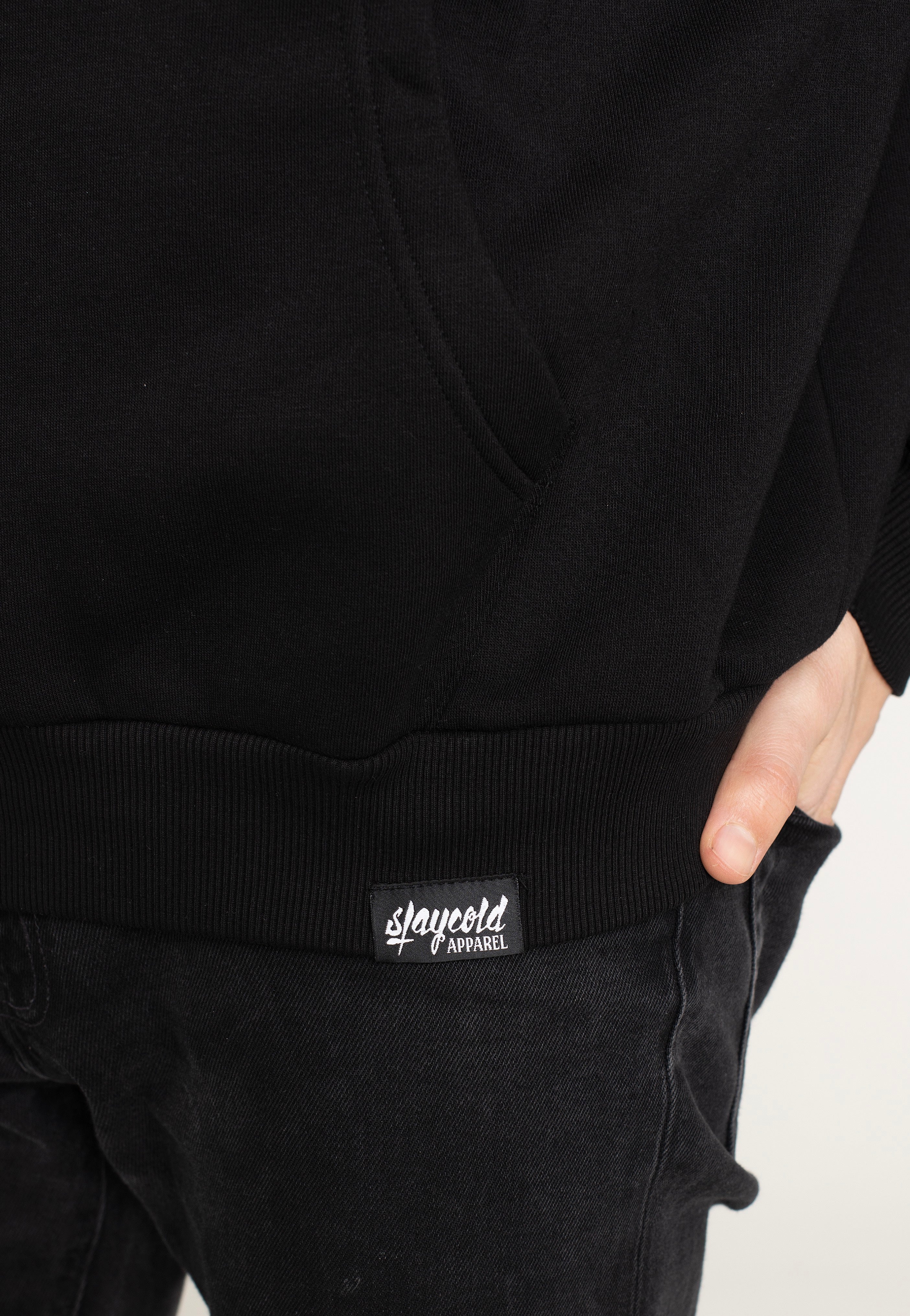 Stay Cold Apparel - The Impaler Oversized Black - Hoodie | Men-Image