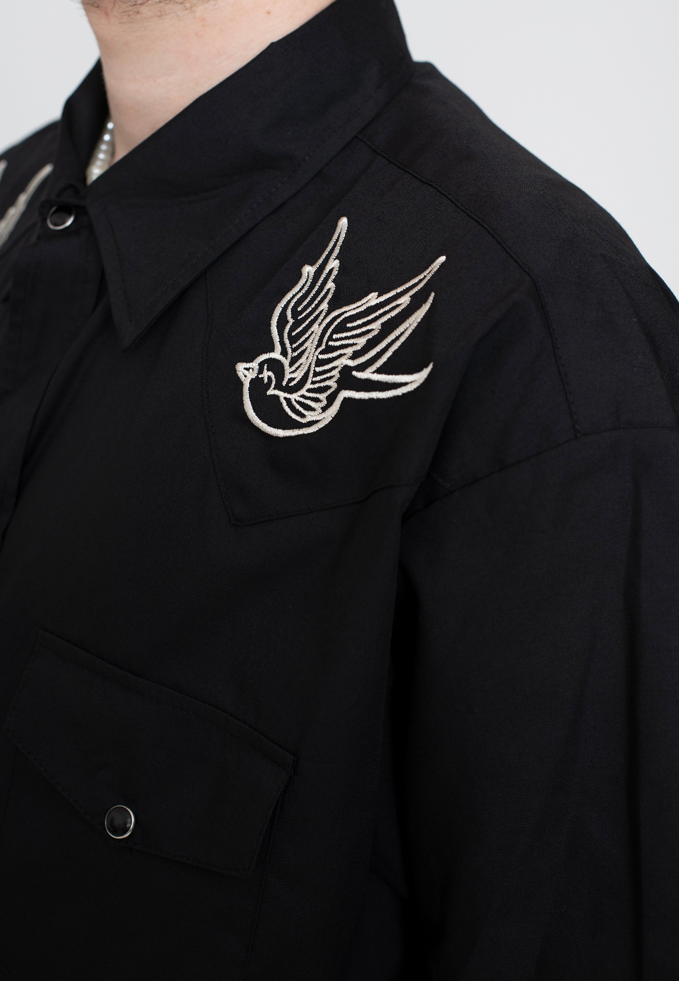 Steady Clothing - Sparrow Western Black - Shirt | Men-Image