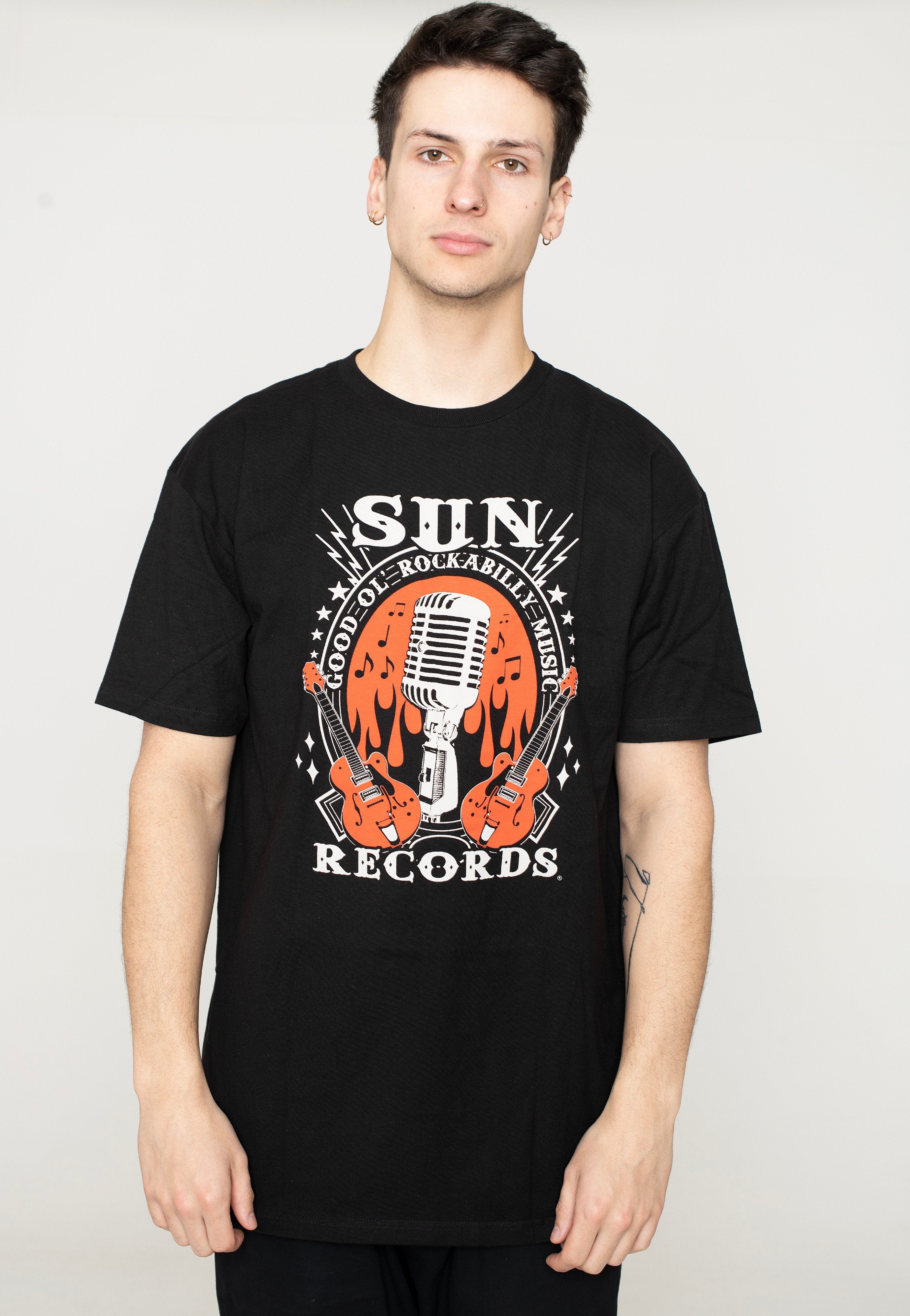 Steady Clothing - Rockabilly Music Black - T-Shirt