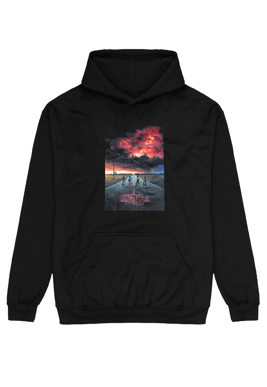 Stranger Things - Demogorgon Cloud Poster - Hoodie | Neutral-Image