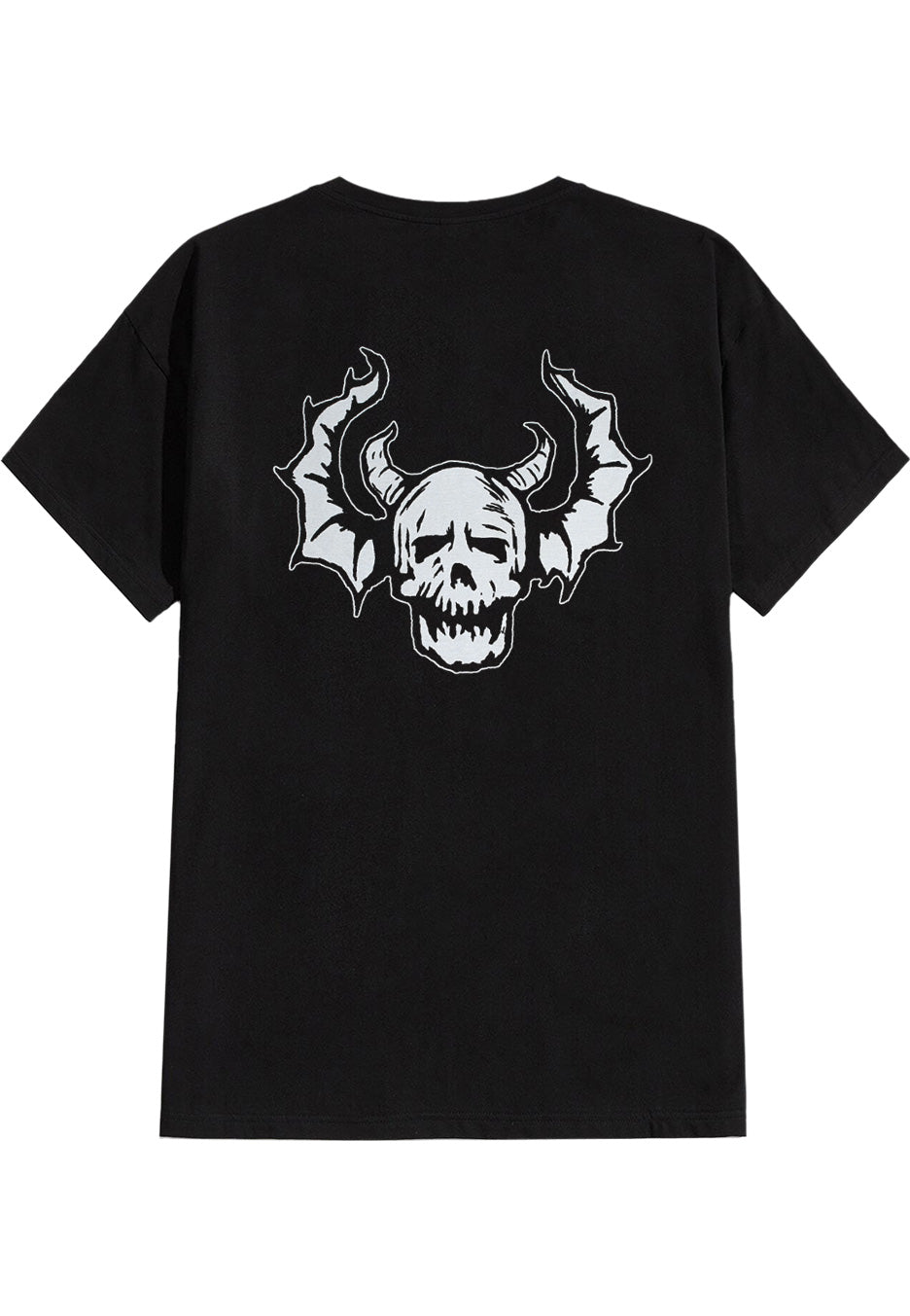Stranger Things - Hellfire Club Skull - T-Shirt | Neutral-Image