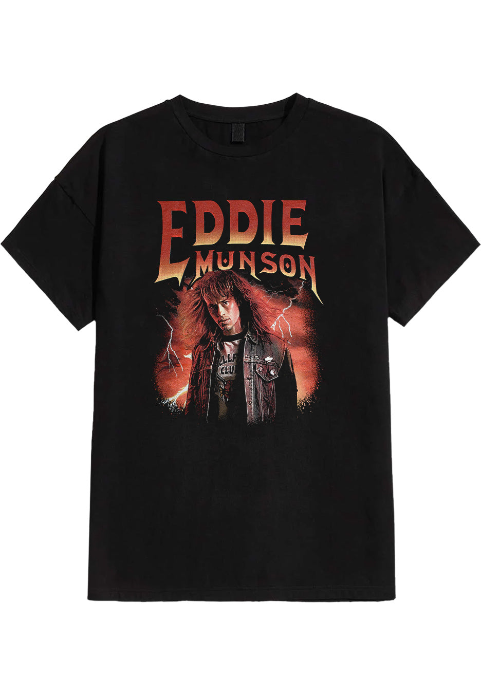 Stranger Things - Metal Eddie - T-Shirt | Neutral-Image