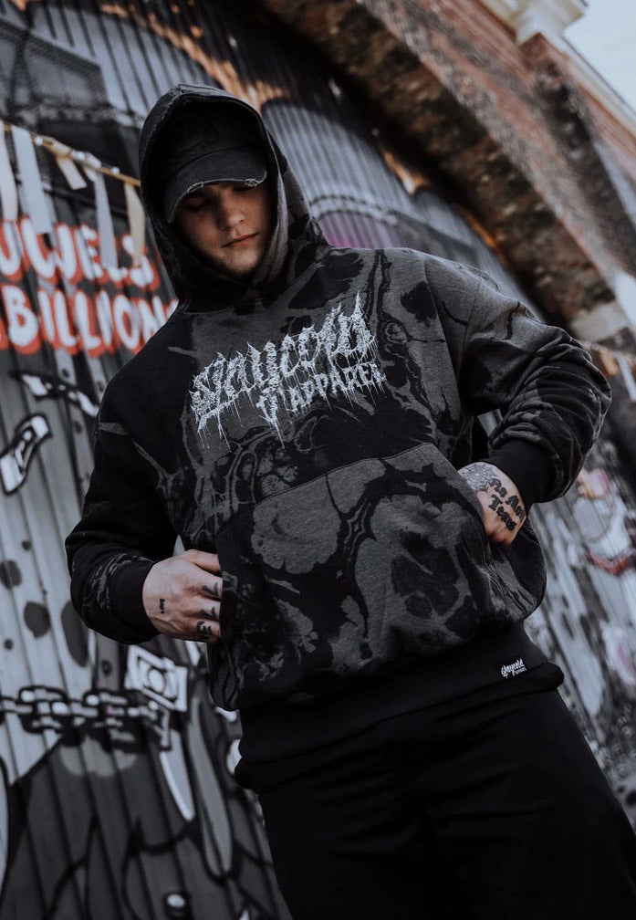 Stay Cold Apparel - Strangled Oversized Black - Hoodie | Neutral-Image