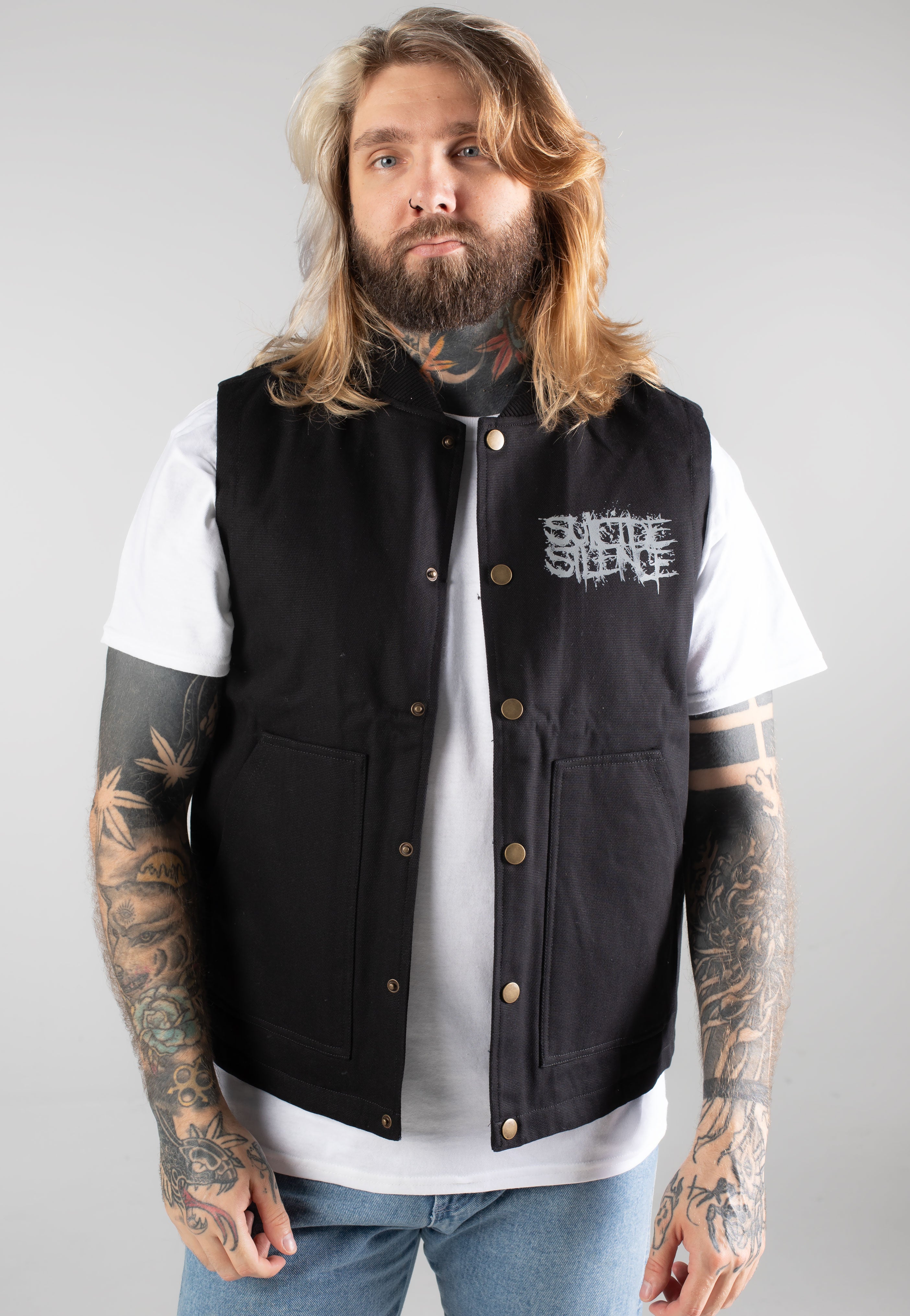 Suicide Silence - Skull Snake - Vest | Nuclear Blast