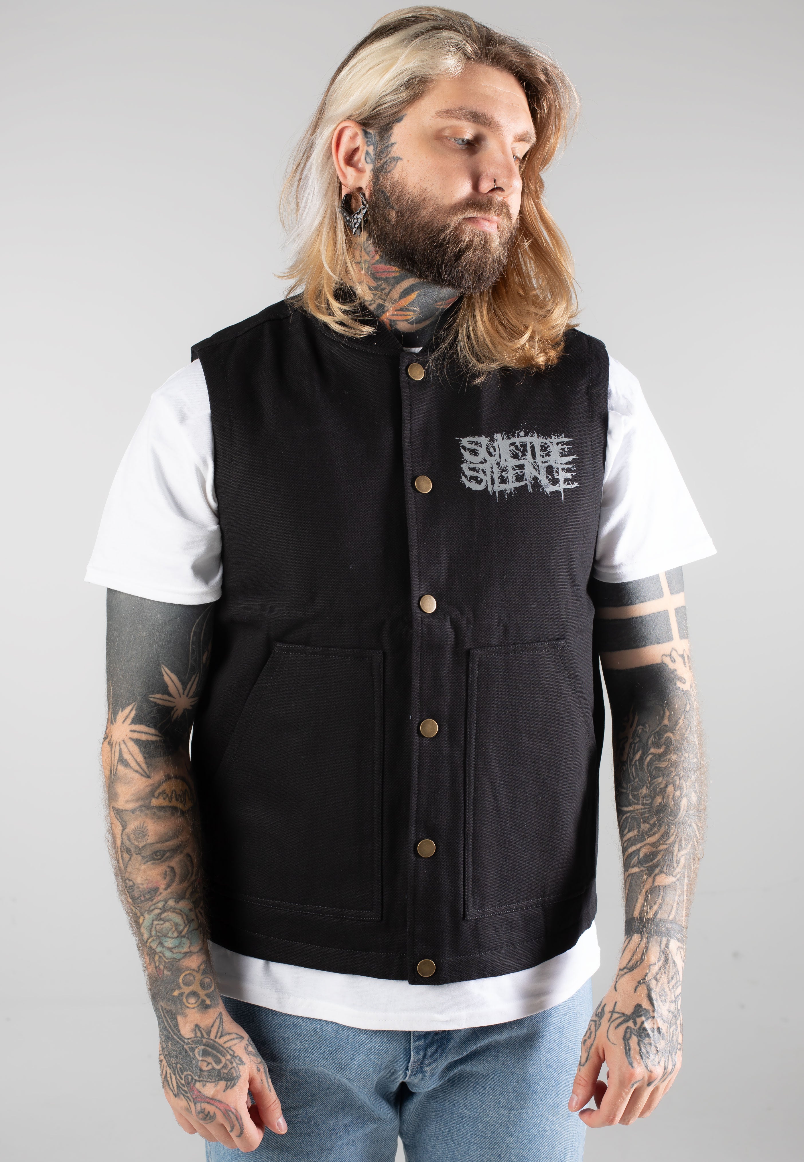 Suicide Silence - Skull Snake - Vest | Men-Image