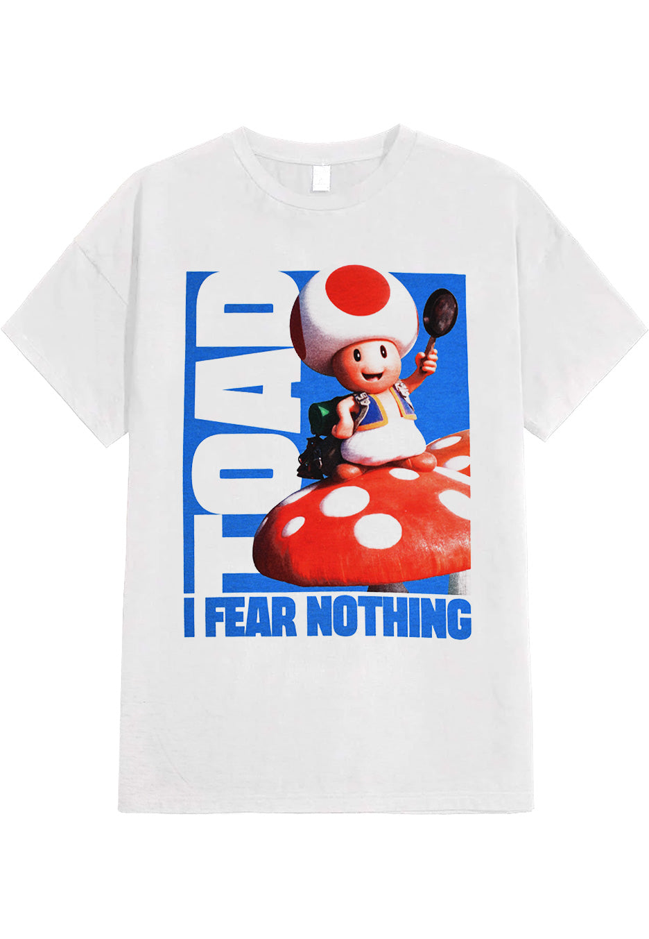 Super Mario - Toad White - T-Shirt | Nuclear Blast