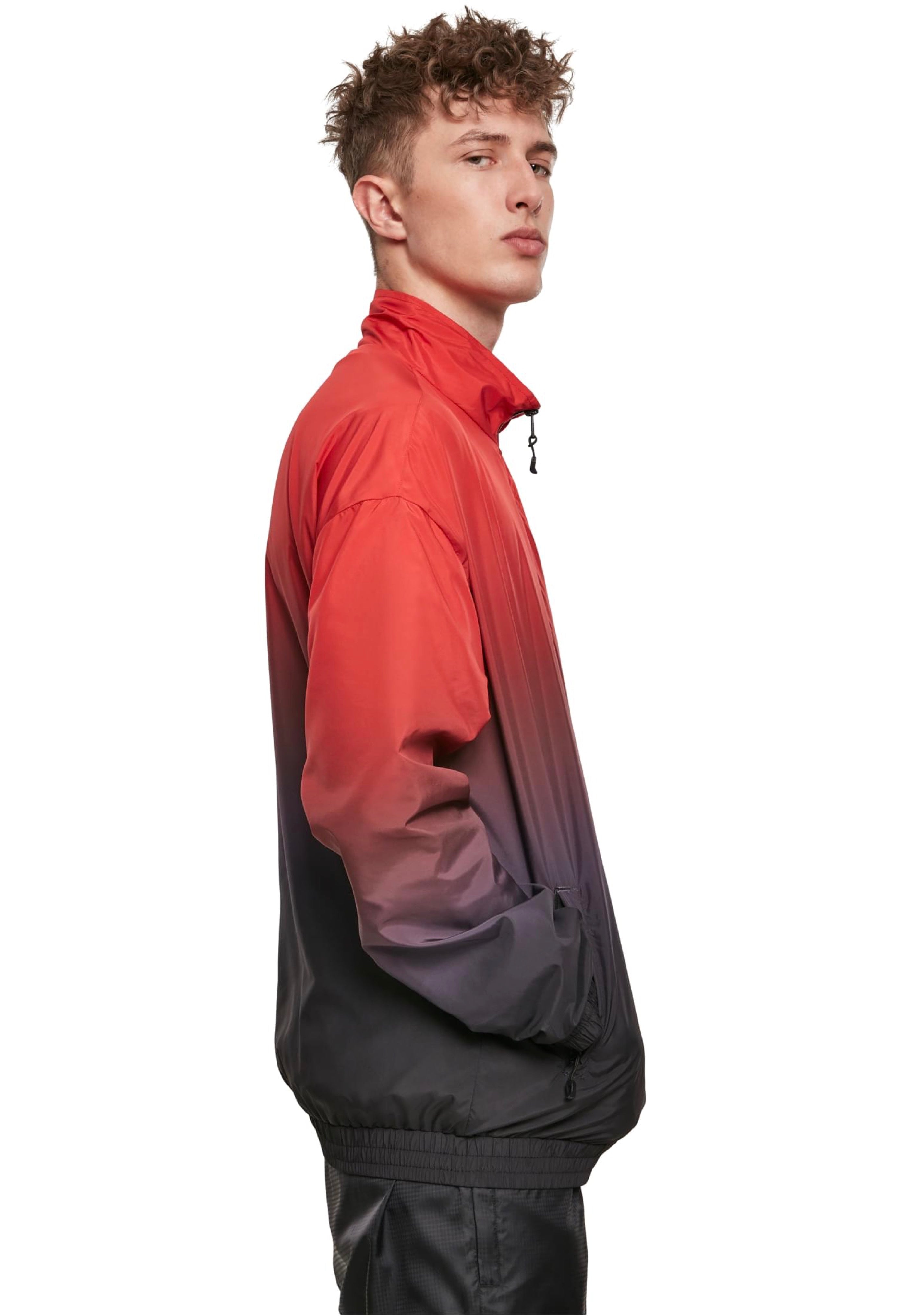 Urban Classics - Gradient Pull Over Jacket Black/Red - Jacket | Men-Image