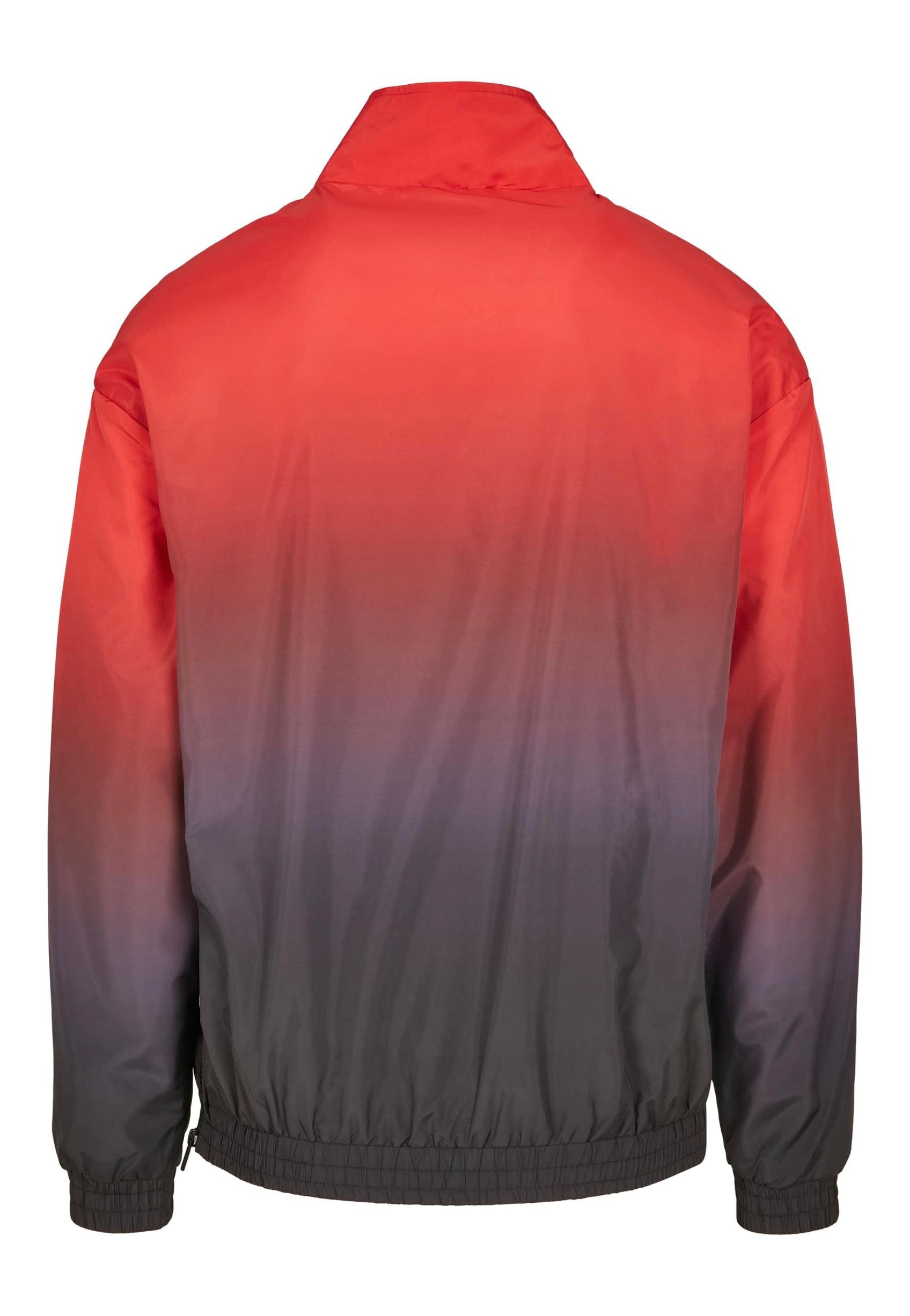 Urban Classics - Gradient Pull Over Jacket Black/Red - Jacket | Men-Image