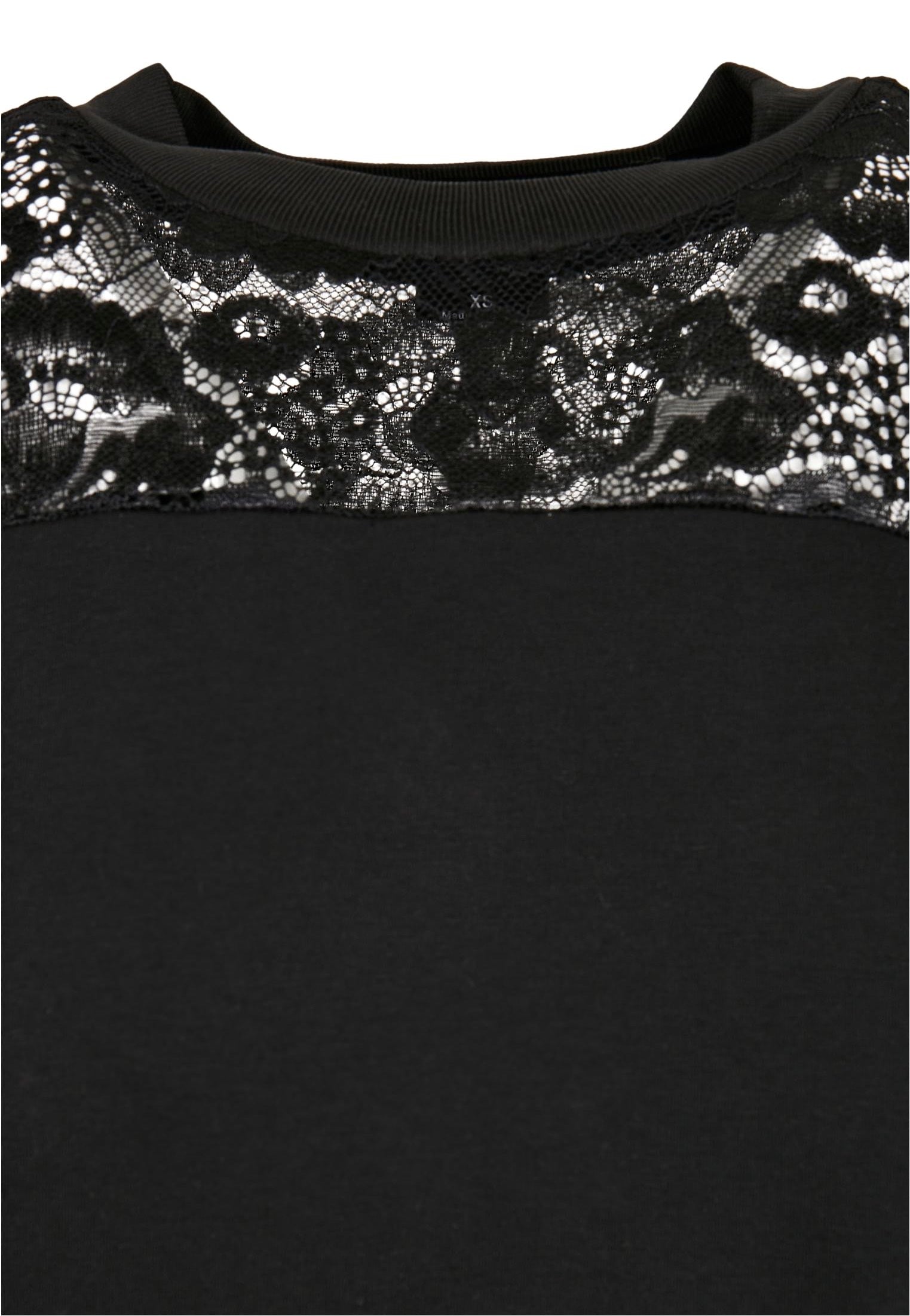 Urban Classics - Ladies Lace Tee Black - Dress | Women-Image