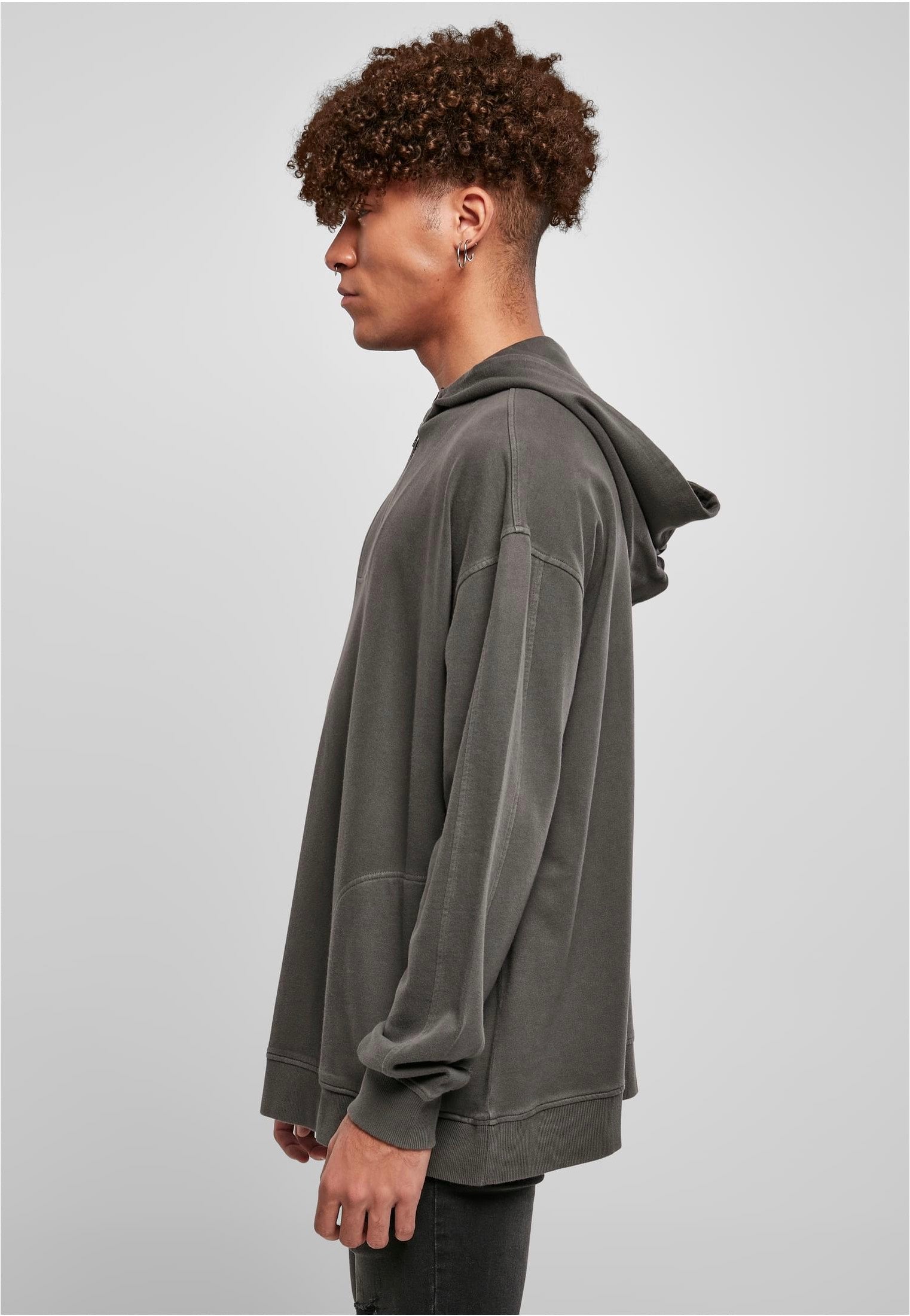 Urban Classics - Overdyed Camp Blackbird - Hoodie | Men-Image