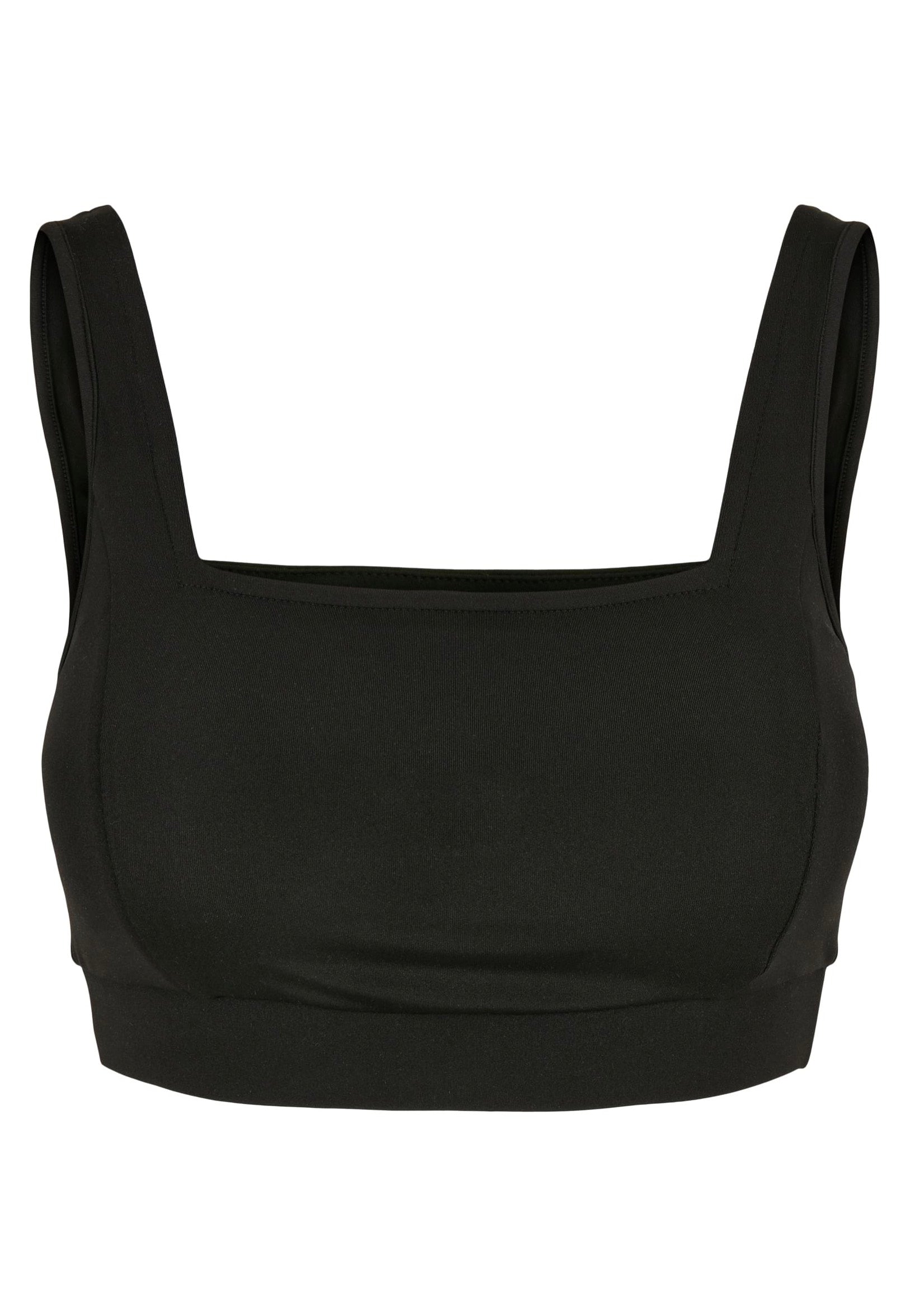 Urban Classics - Ladies Recycled Squared Sports Black - Sport Bra | Women-Image