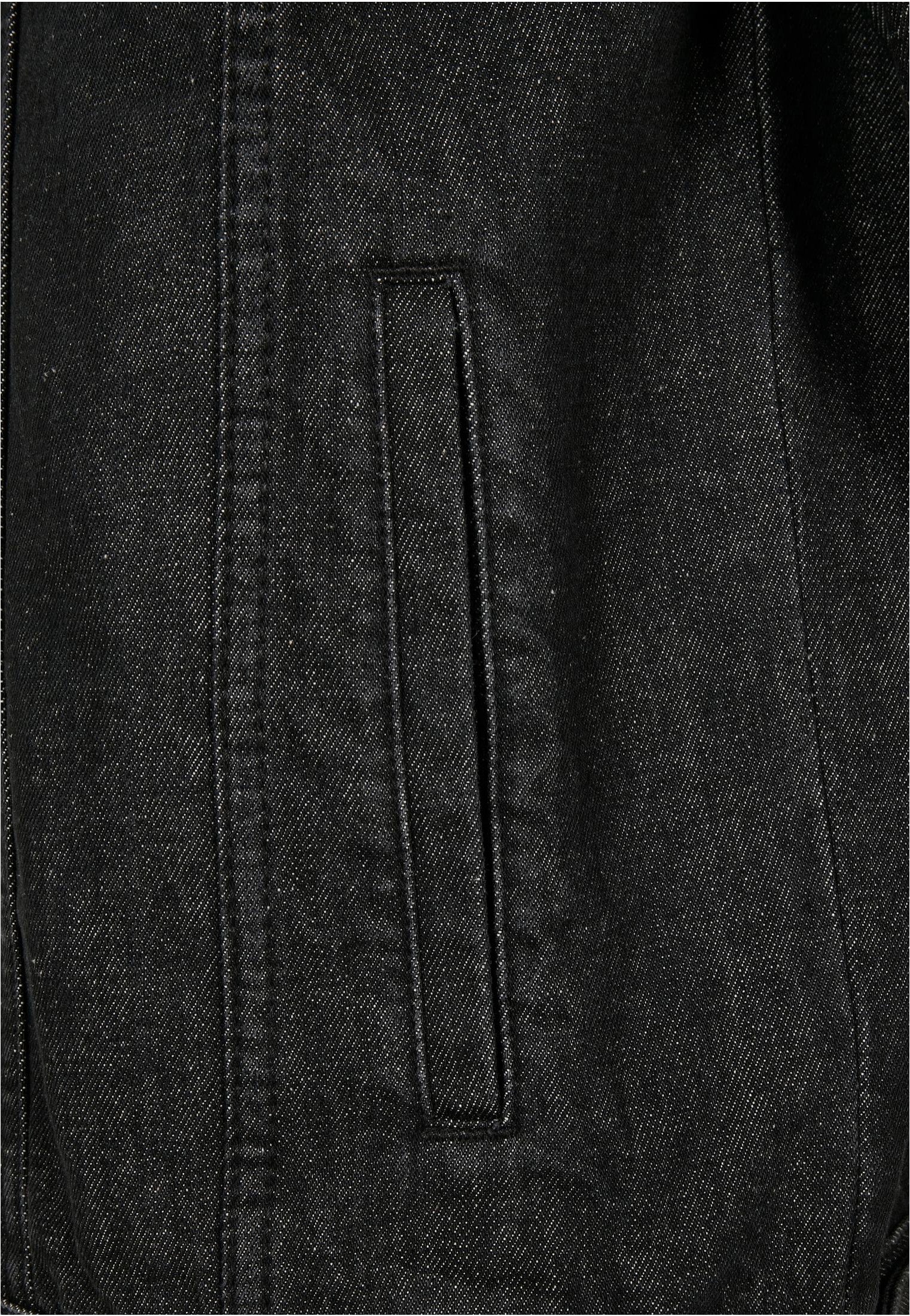 Urban Classics - Organic Basic Denim Black Washed - Jeans Jacket | Men-Image