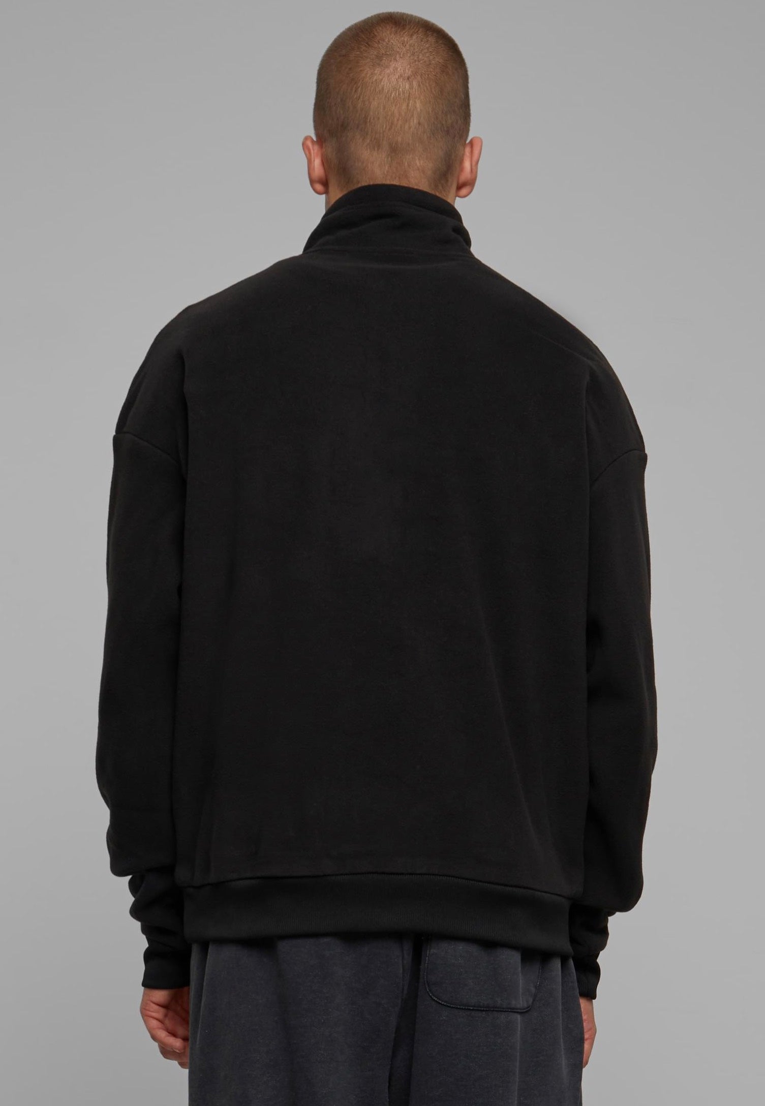 Urban Classics - Basic Polar Fleece Black - Pullover | Men-Image