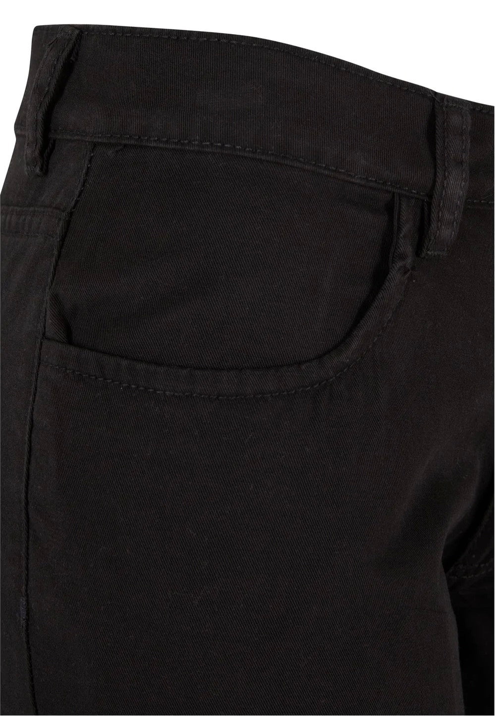 Urban Classics - Ladies Organic Cotton Bermuda Black - Shorts | Women-Image