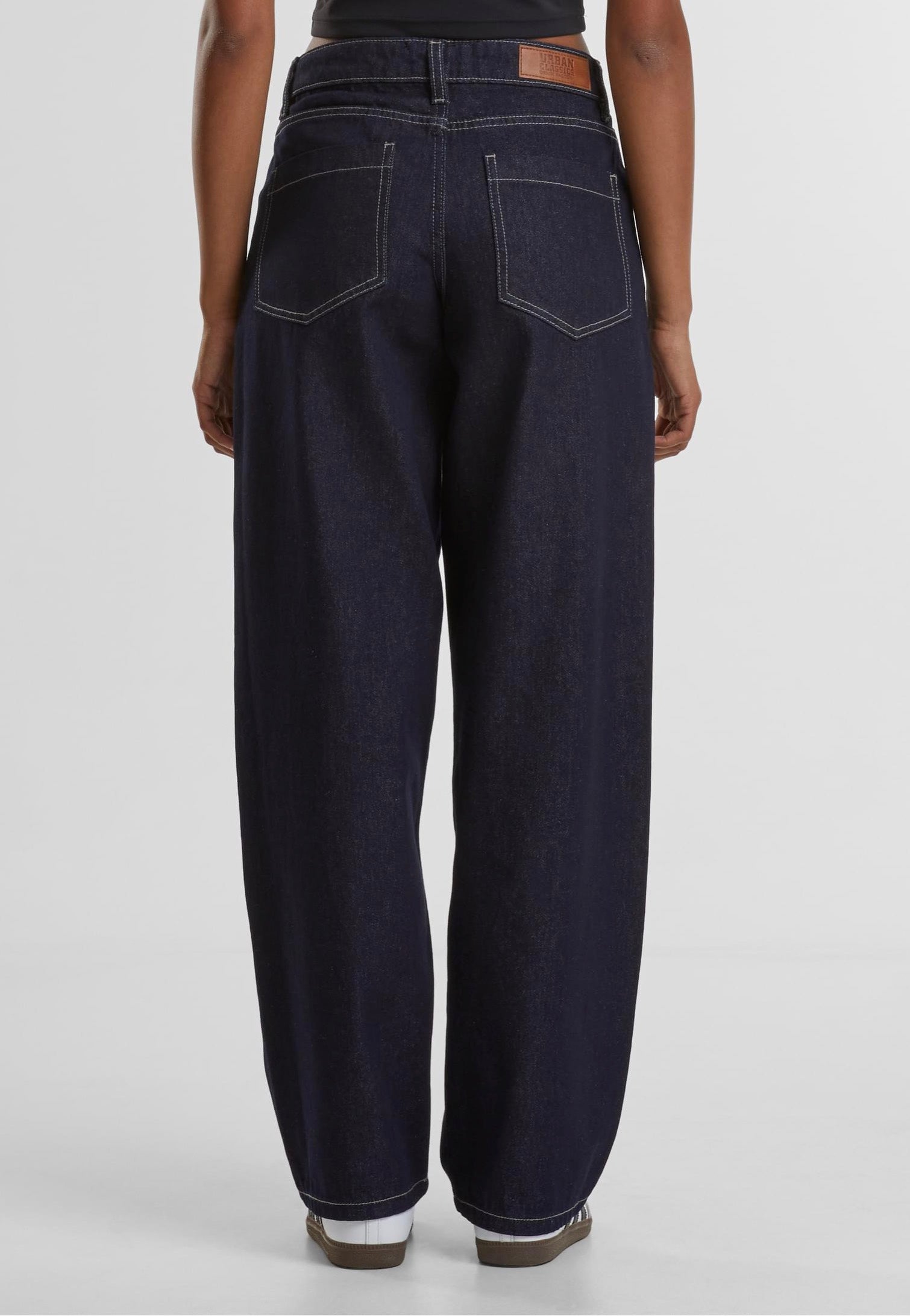 Urban Classics - Ladies Mid Waist 90´s Rinse Washed - Jeans | Women-Image