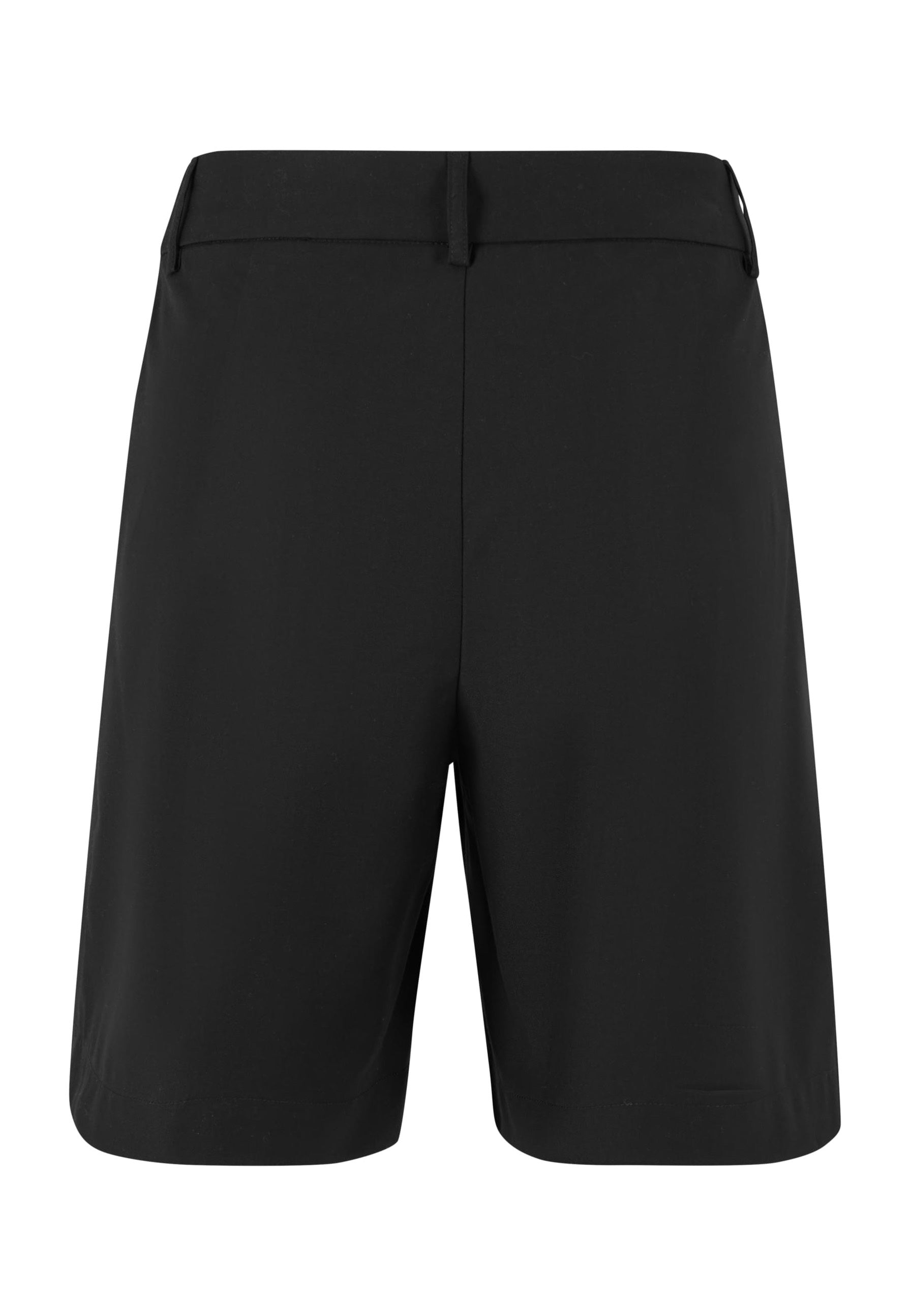 Urban Classics - Ladies Pleated Bermuda Black - Shorts | Women-Image