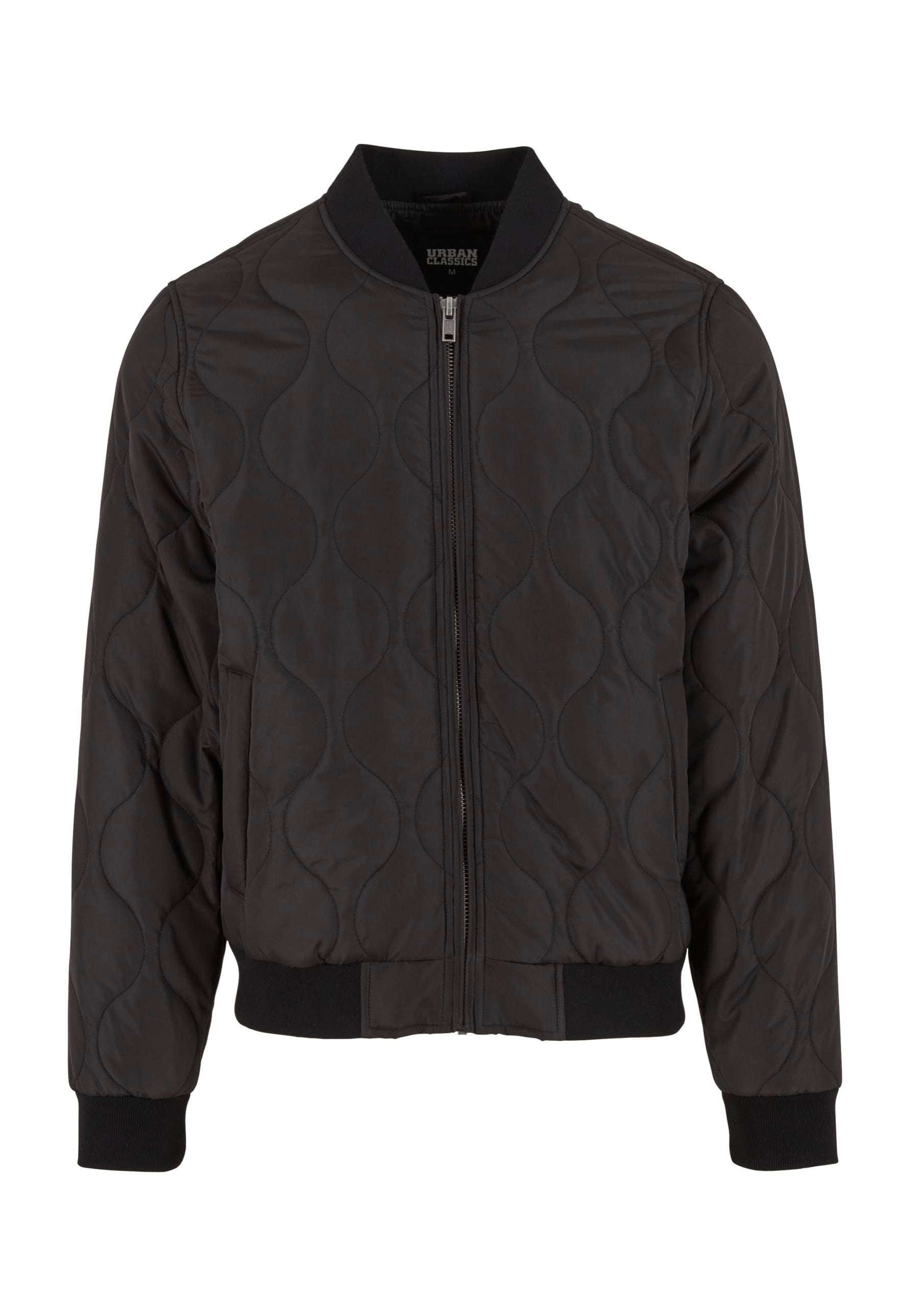 Urban Classics - Onion Quilted Bomber Black - Jacket | Men-Image