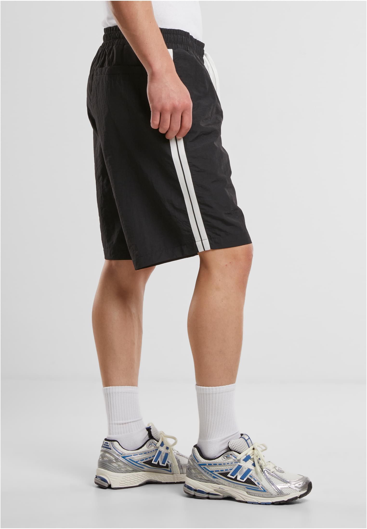 Urban Classics - Patched Stripe Black - Board Shorts | Men-Image