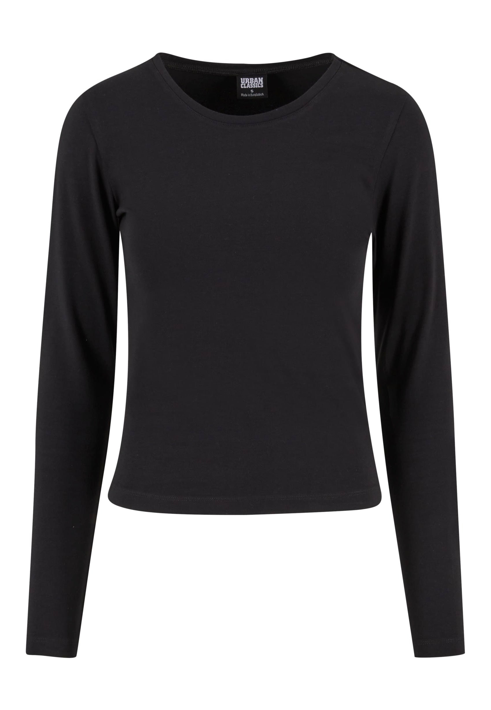 Urban Classics - Ladies Basic Super Slim Black - Longsleeve | Women-Image