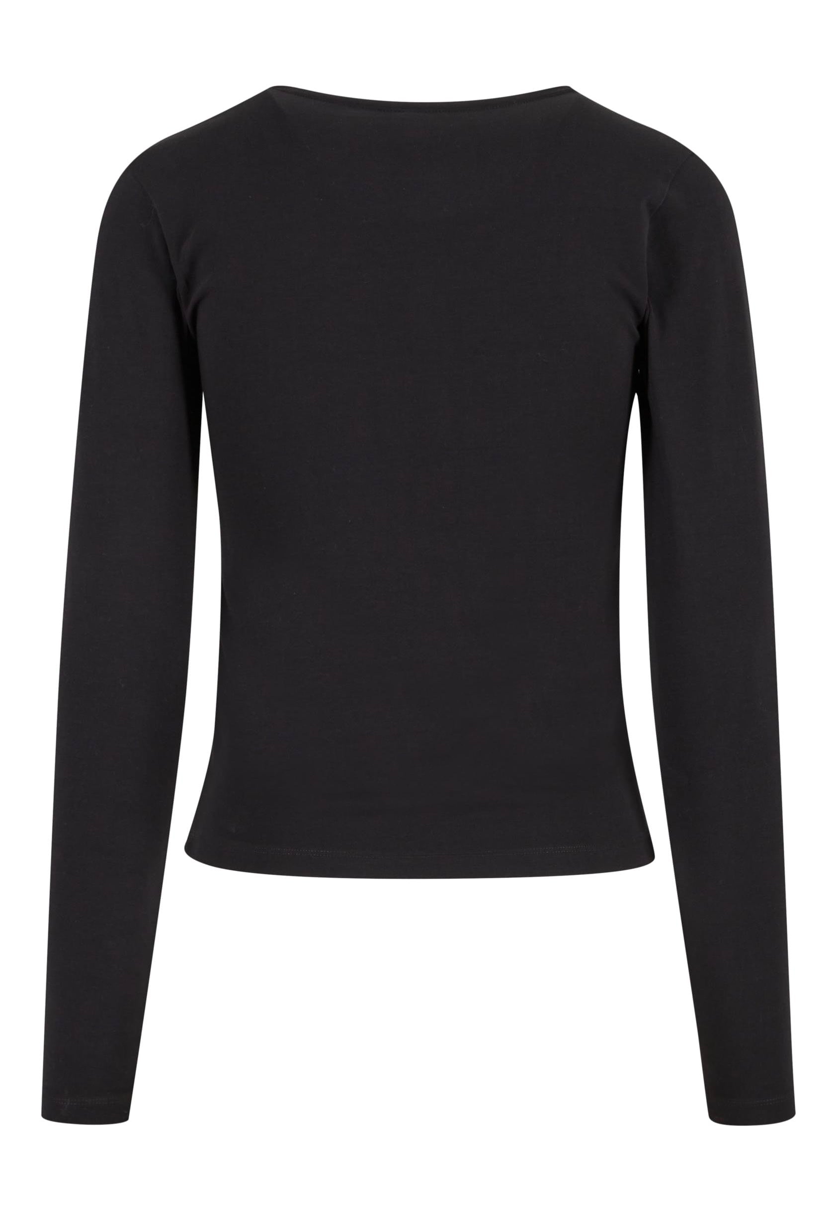 Urban Classics - Ladies Basic Super Slim Black - Longsleeve | Women-Image