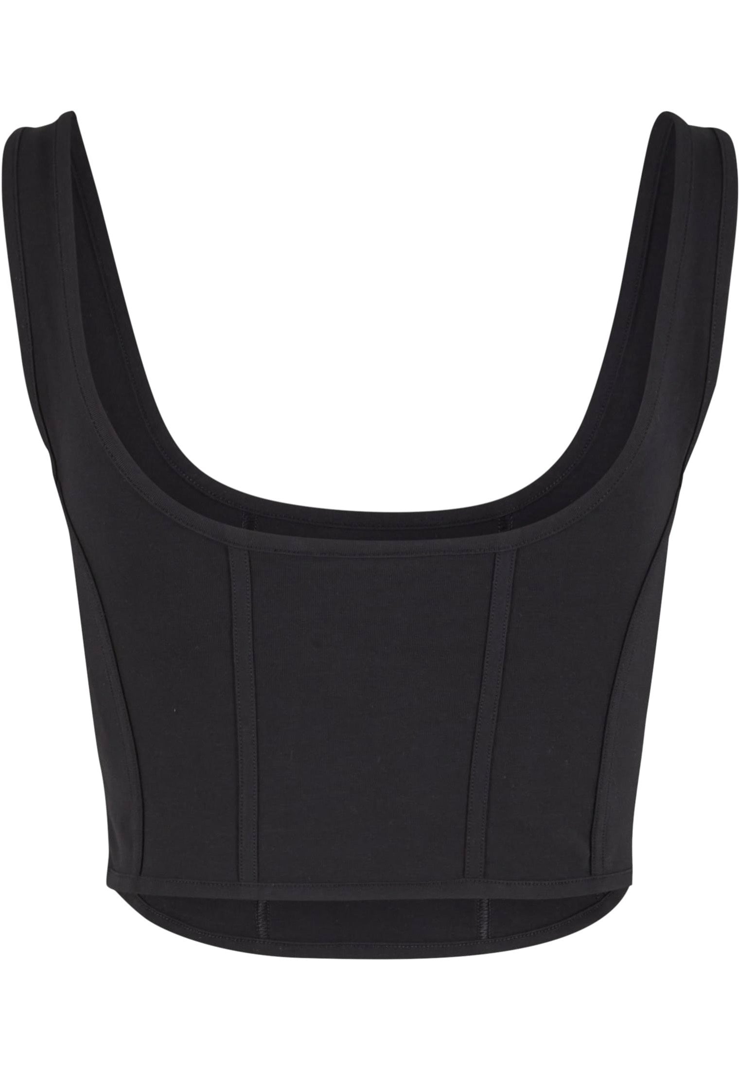 Urban Classics - Ladies Jersey Corsage Black - Top | Women-Image