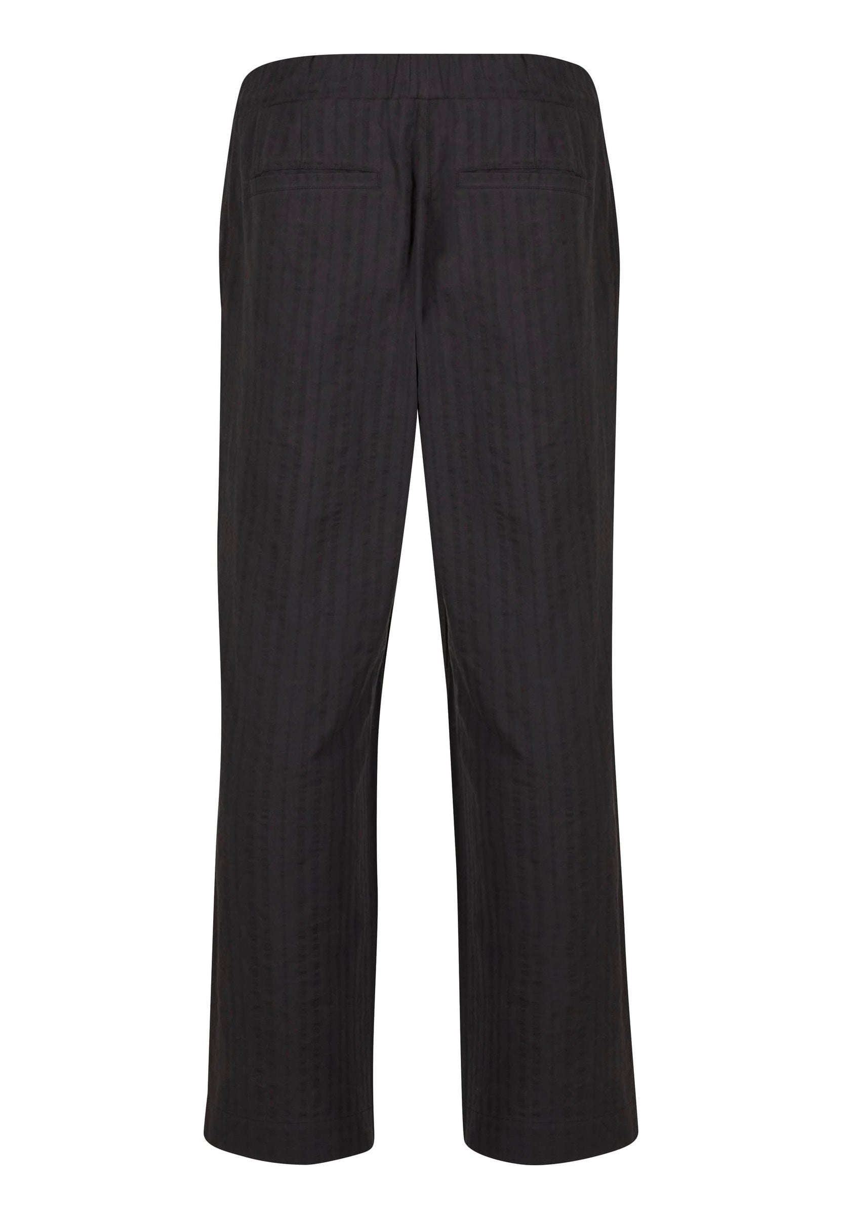 Urban Classics - Loose Seersucker Black - Pants | Men-Image