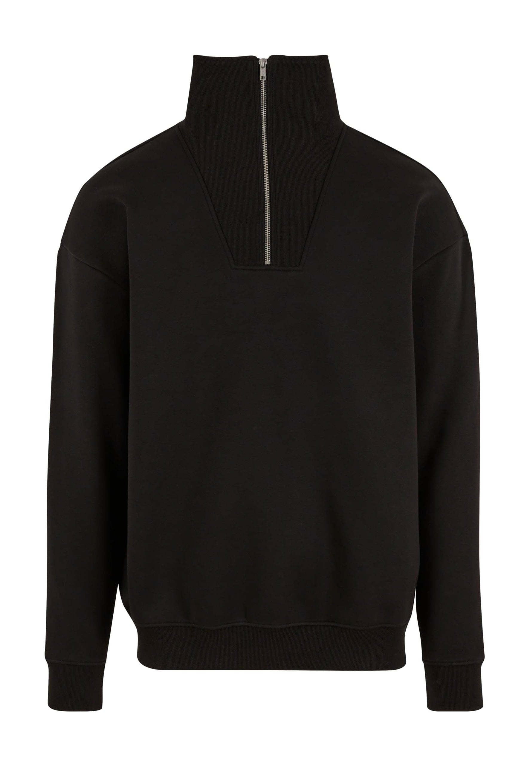 Urban Classics - Cut & Sew Black - Sweater | Men-Image