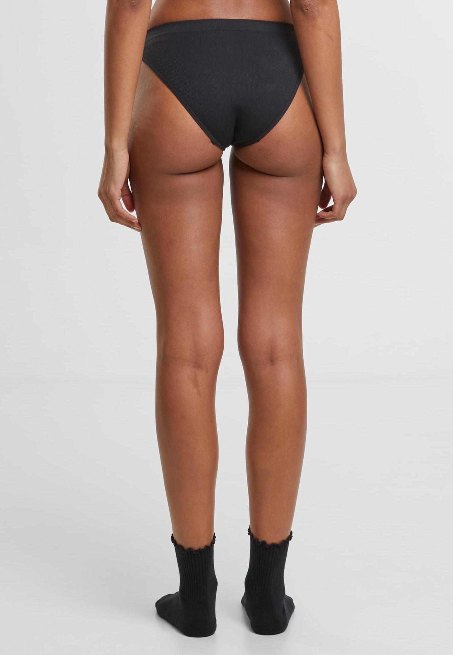 Urban Classics - Ladies Rip Slip Pack Of 3 Black - Panties | Women-Image