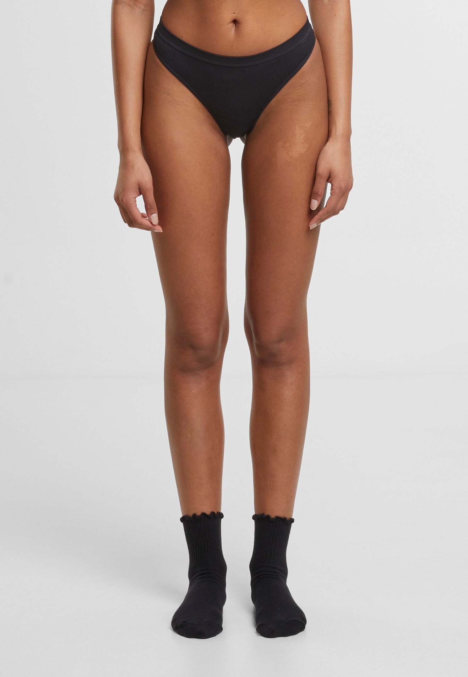 Urban Classics - Ladies Rip Pack Of 3 Black - Tanga | Women-Image