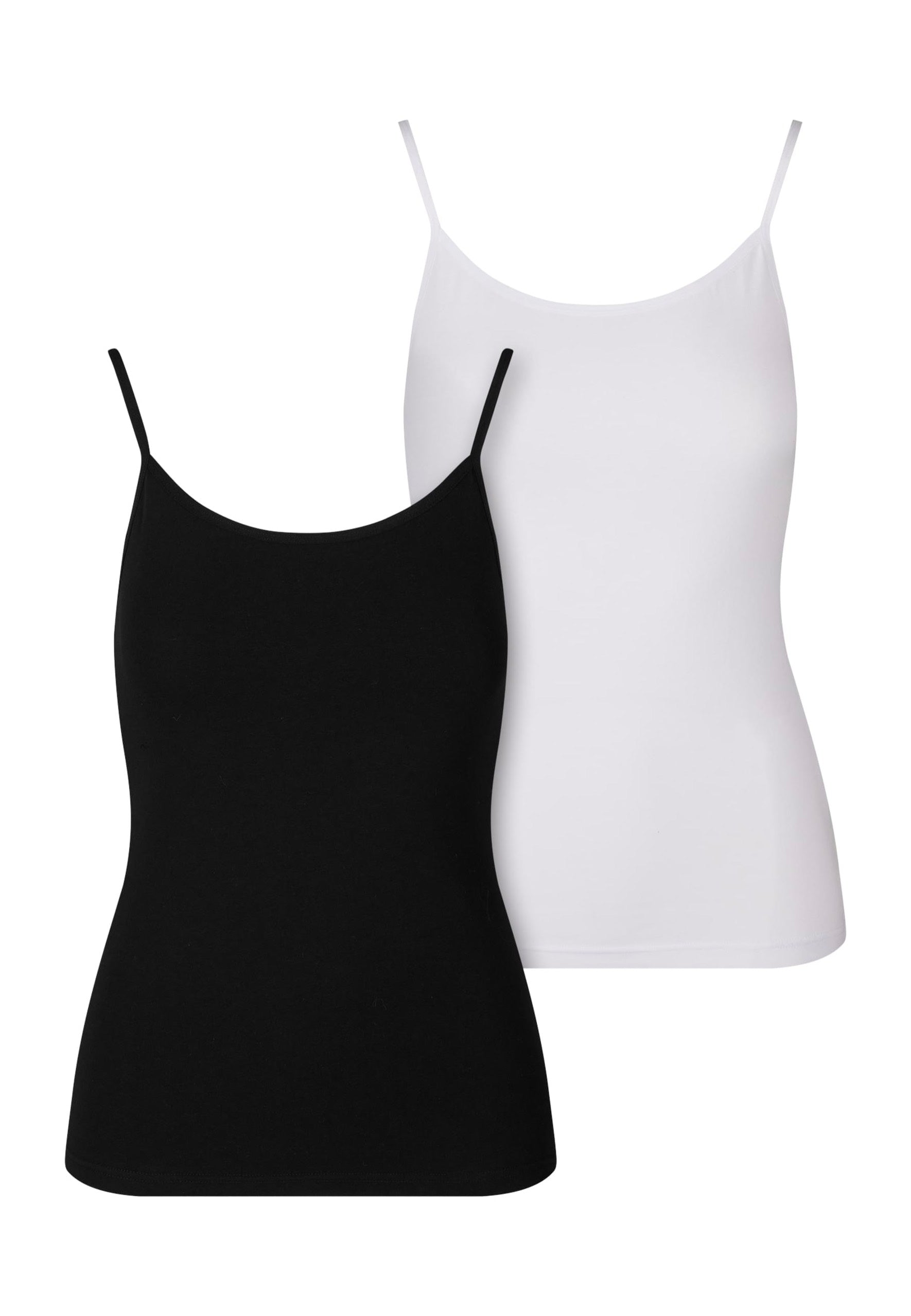 Urban Classics - Ladies Basic Pack Of 2 Black+White - Tank | Women-Image