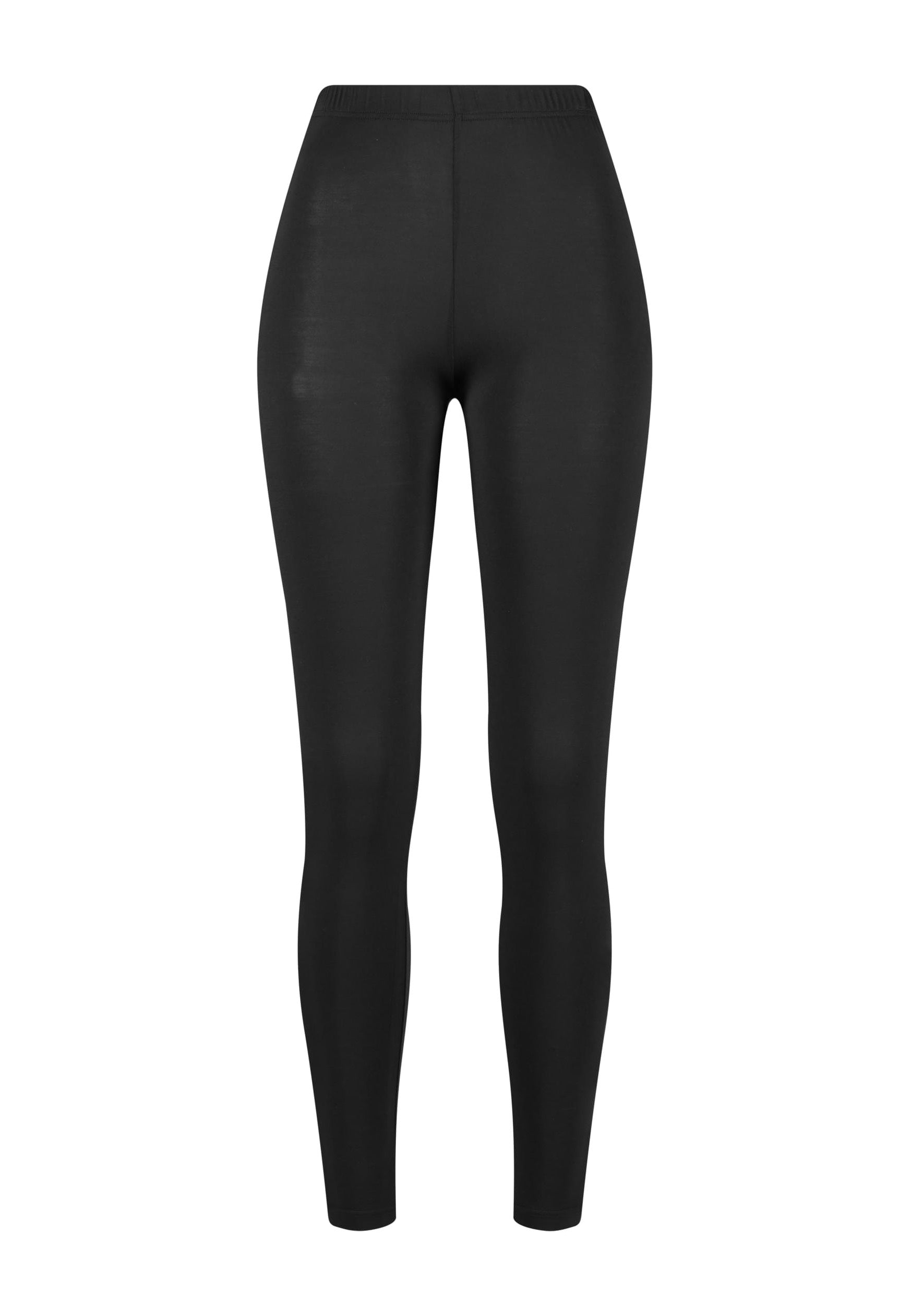 Urban Classics - Ladies Bamboo Pack Of 2 Black+Black - Leggings | Women-Image