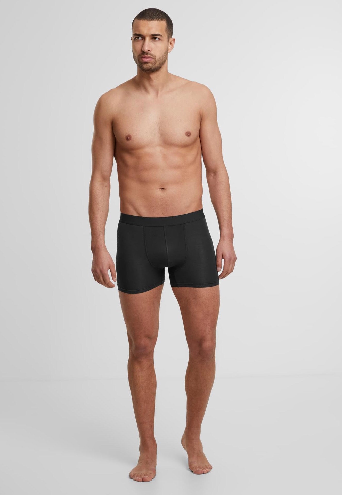 Urban Classics - Bamboo Retro Pack Of 3 Black - Boxershorts | Men-Image
