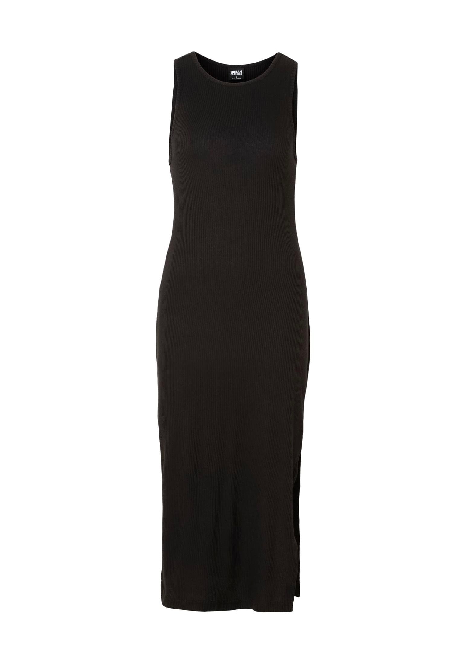 Urban Classics - Ladies Long Racerback Black - Dress | Women-Image